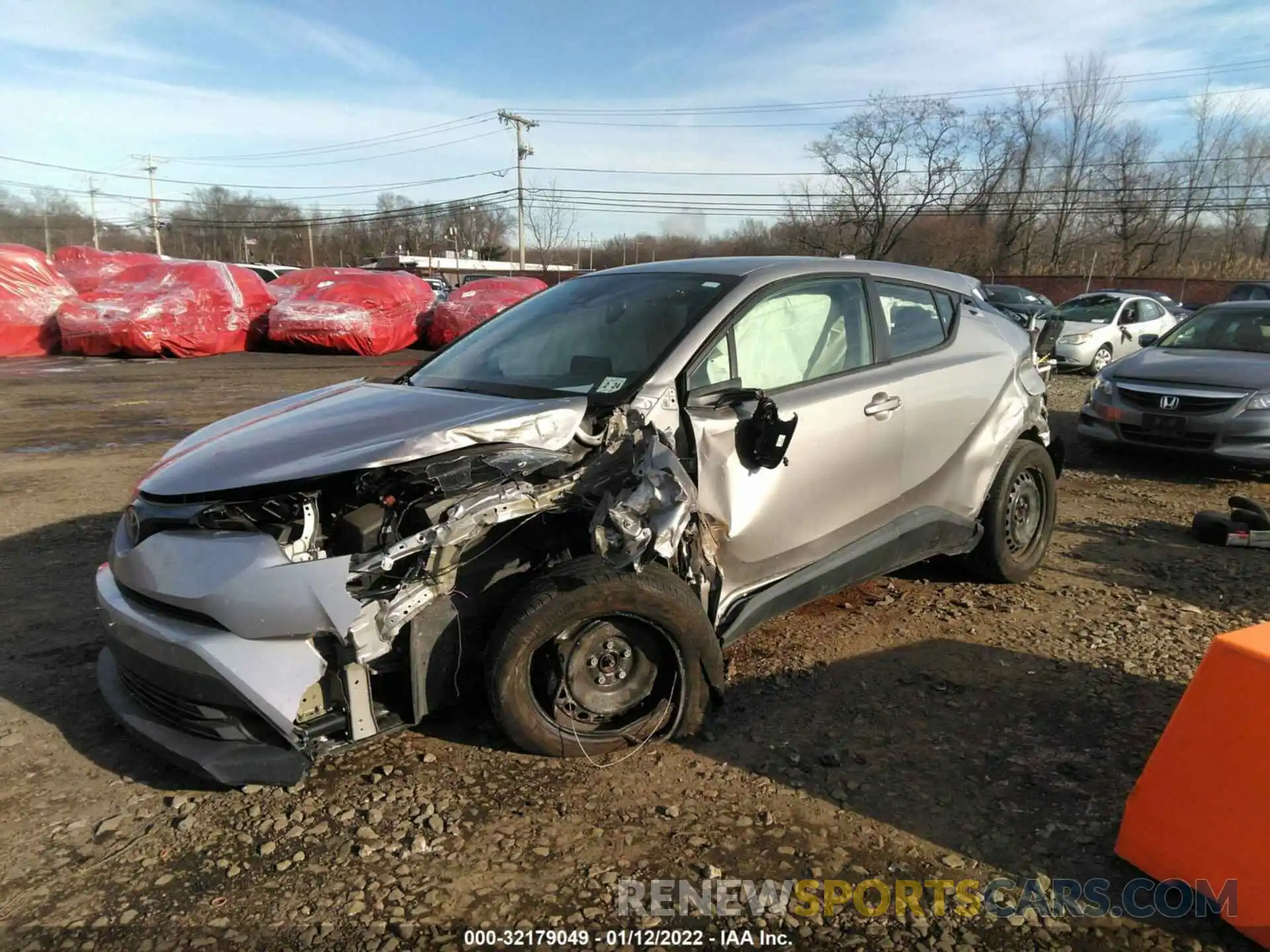 2 Photograph of a damaged car NMTKHMBX0KR080319 TOYOTA C-HR 2019