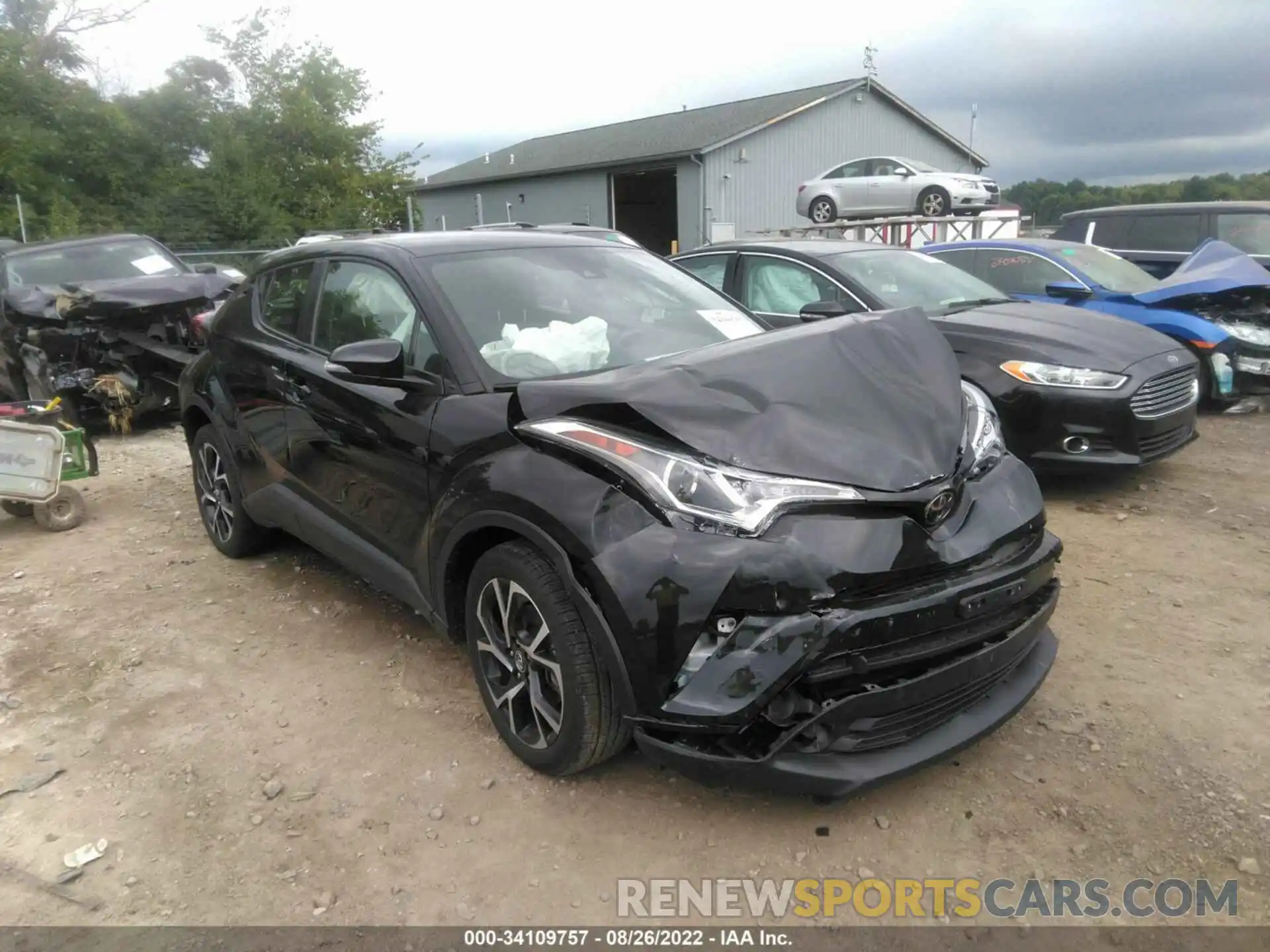 1 Photograph of a damaged car NMTKHMBX0KR080921 TOYOTA C-HR 2019