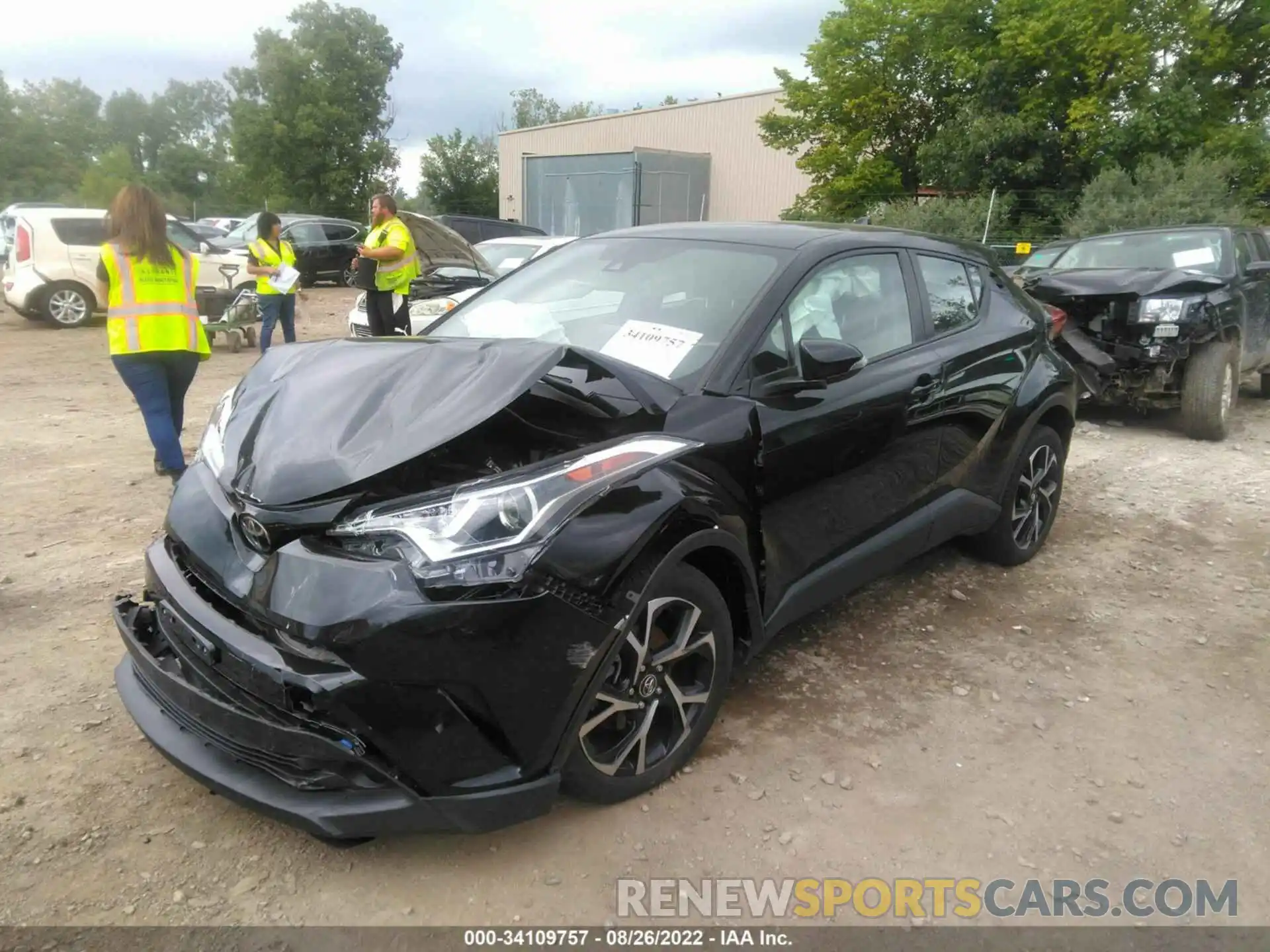 2 Photograph of a damaged car NMTKHMBX0KR080921 TOYOTA C-HR 2019