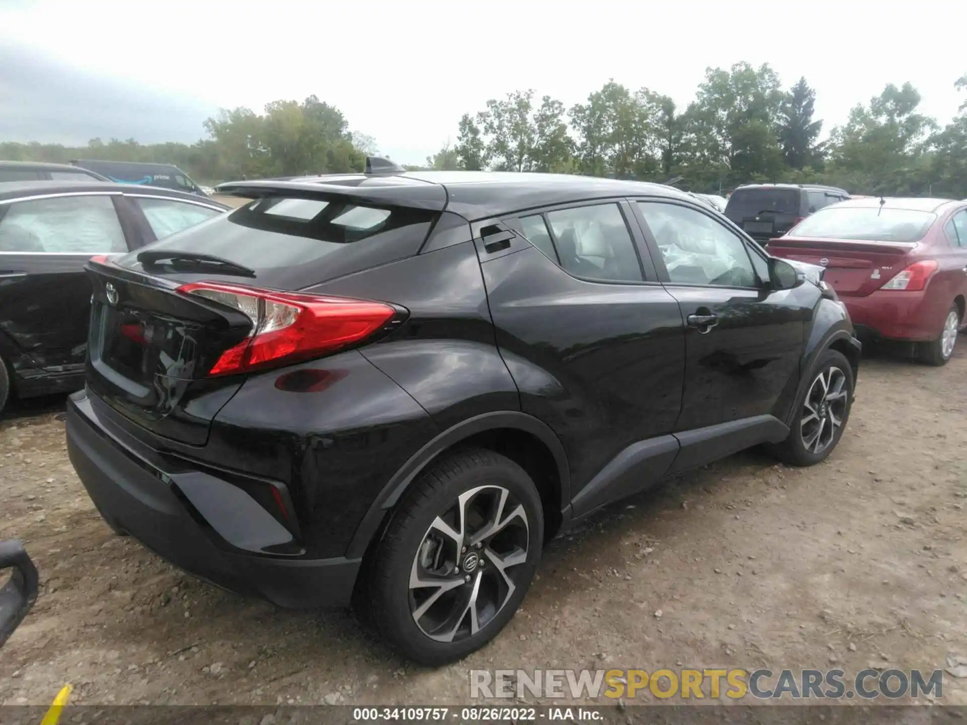 4 Photograph of a damaged car NMTKHMBX0KR080921 TOYOTA C-HR 2019