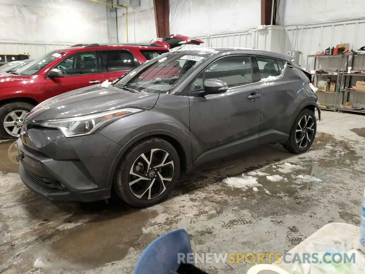 1 Photograph of a damaged car NMTKHMBX0KR086167 TOYOTA C-HR 2019