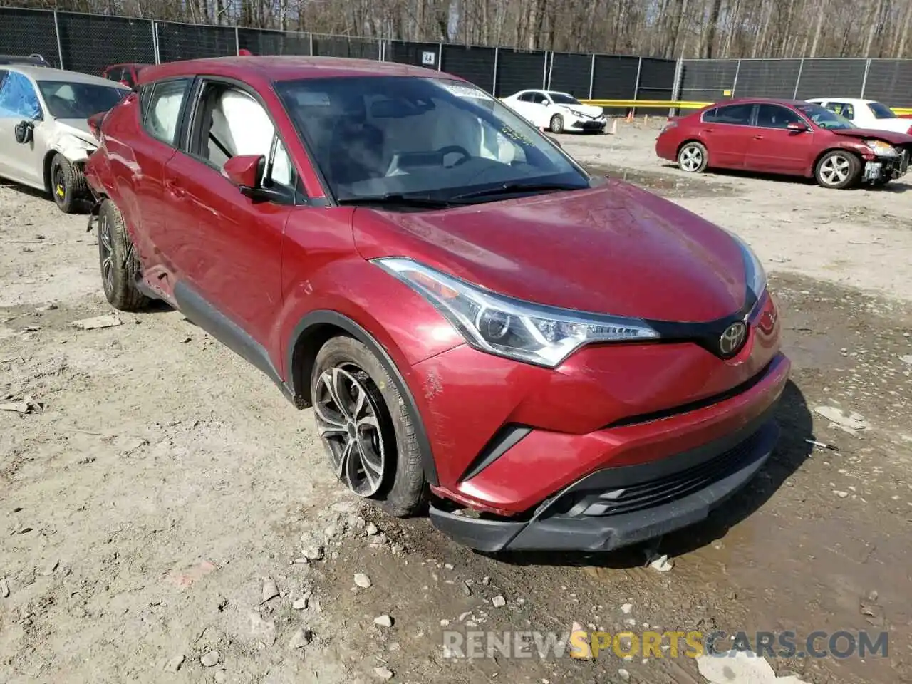 1 Photograph of a damaged car NMTKHMBX0KR090364 TOYOTA C-HR 2019