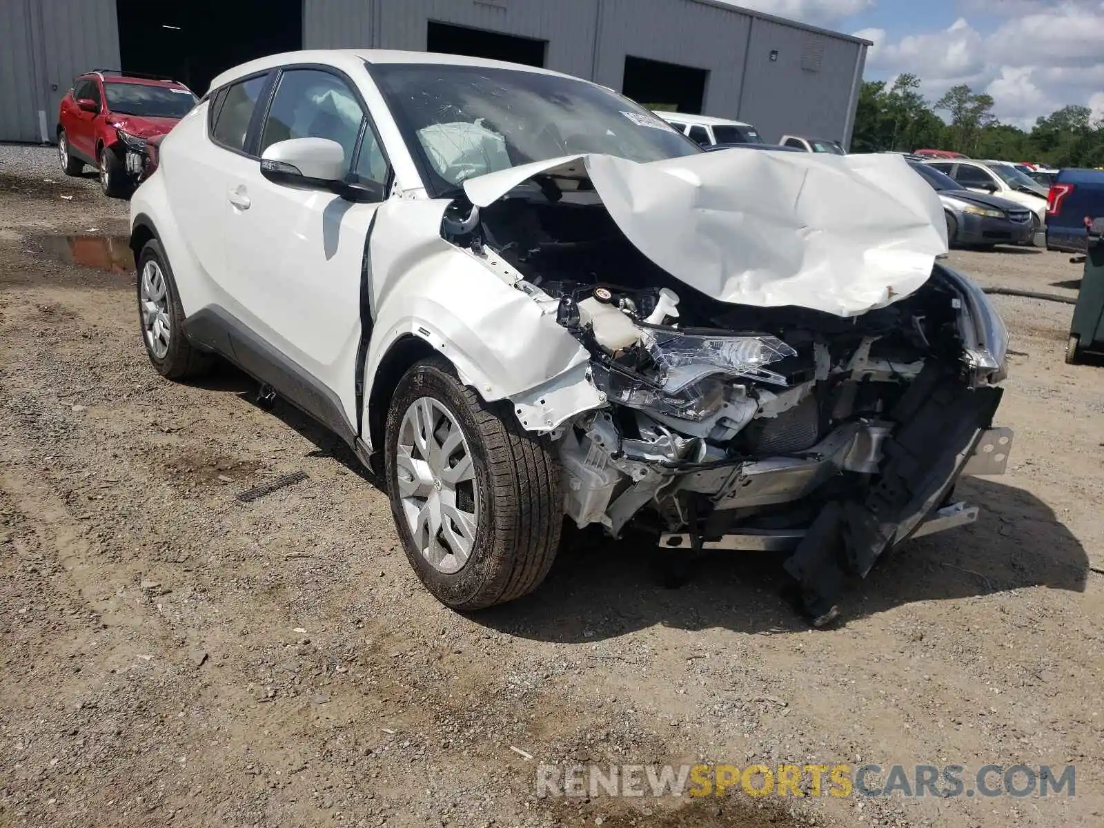 1 Photograph of a damaged car NMTKHMBX0KR090493 TOYOTA C-HR 2019