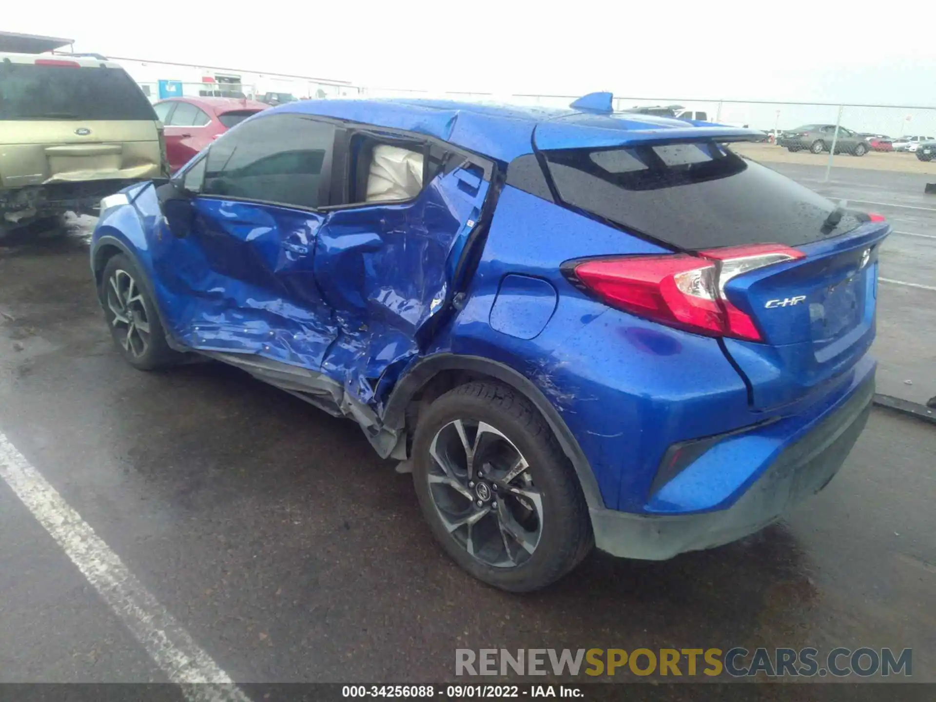 3 Photograph of a damaged car NMTKHMBX0KR091370 TOYOTA C-HR 2019