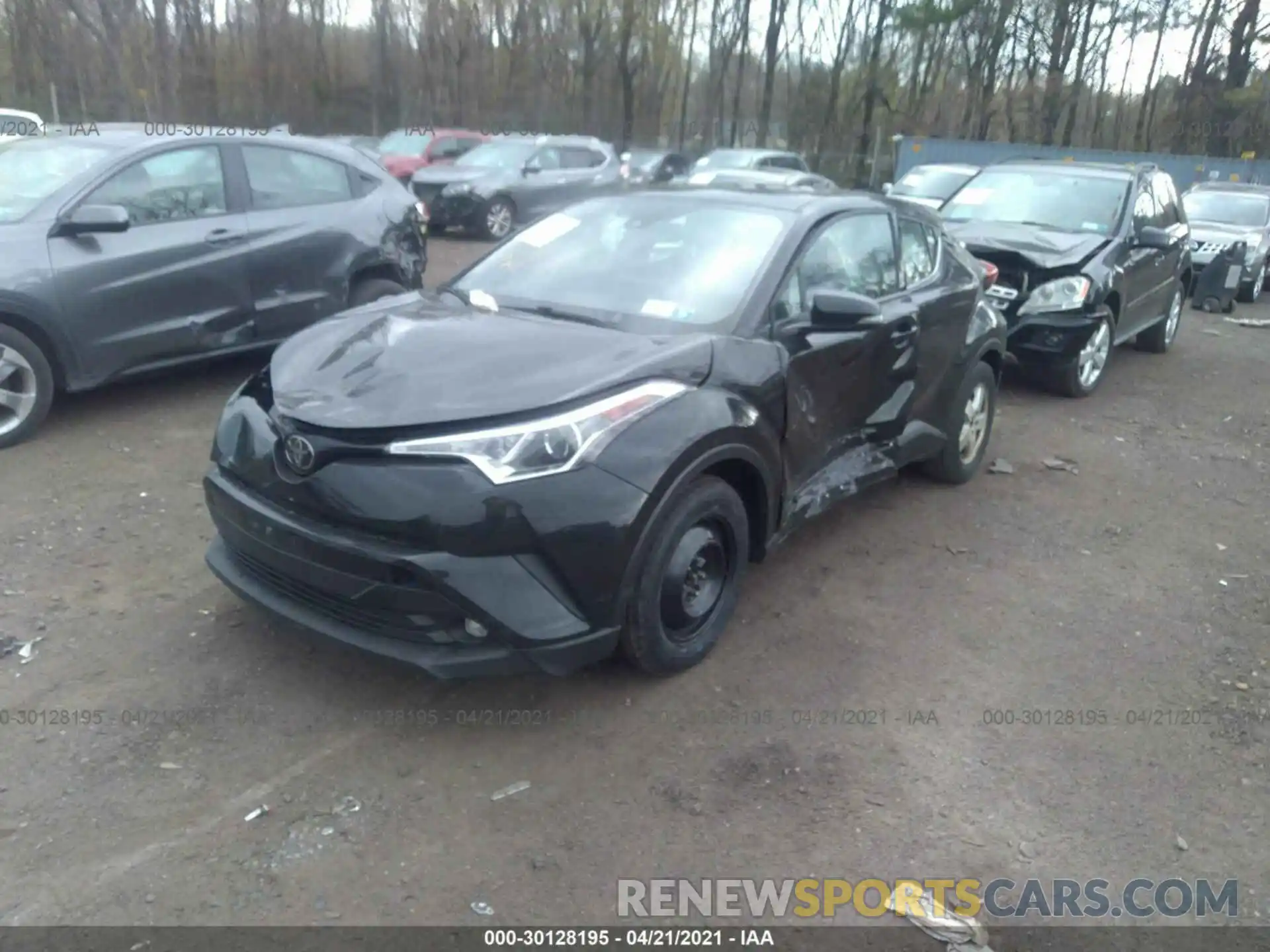 2 Photograph of a damaged car NMTKHMBX0KR091594 TOYOTA C-HR 2019