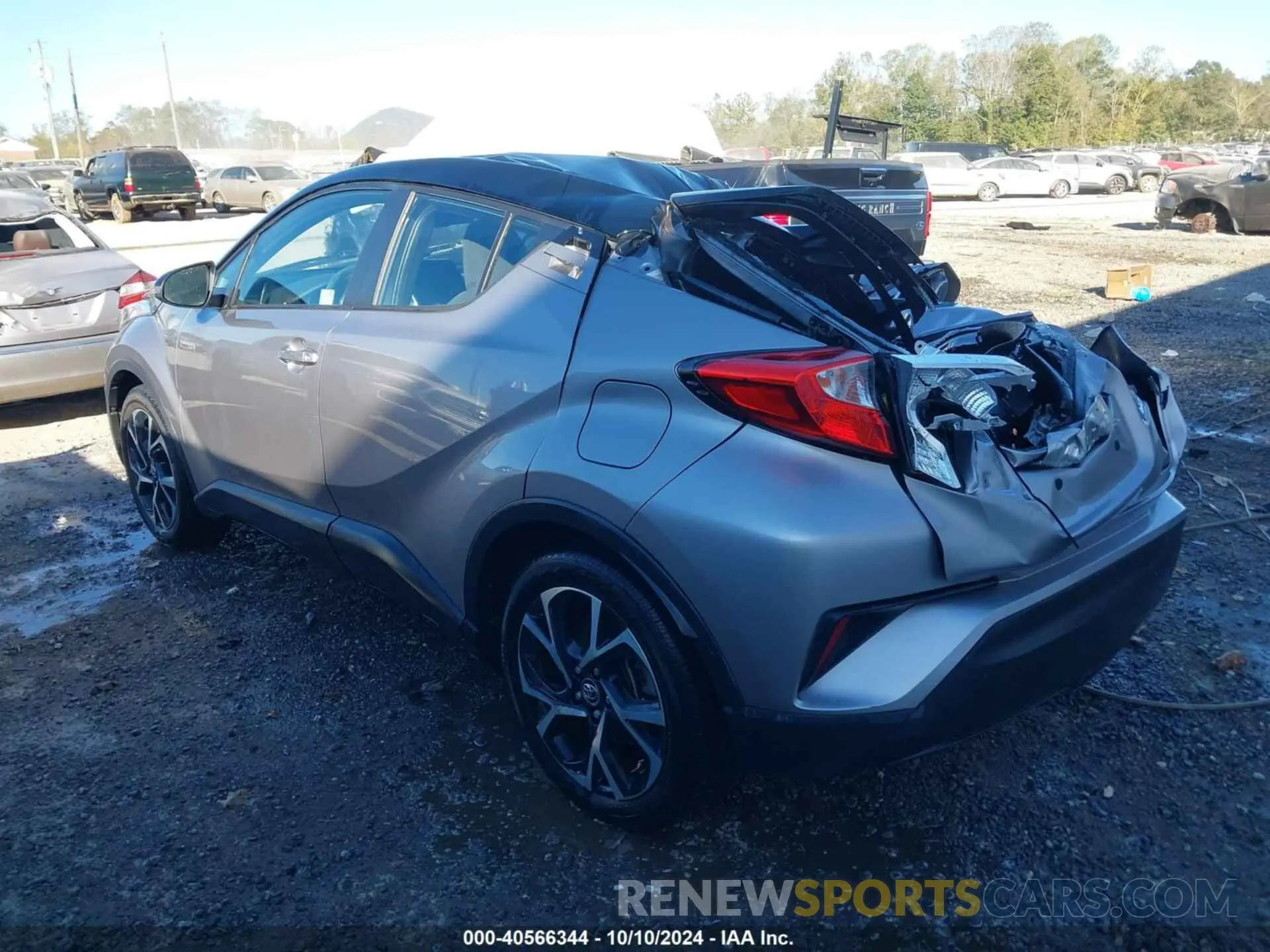 3 Photograph of a damaged car NMTKHMBX0KR093085 TOYOTA C-HR 2019