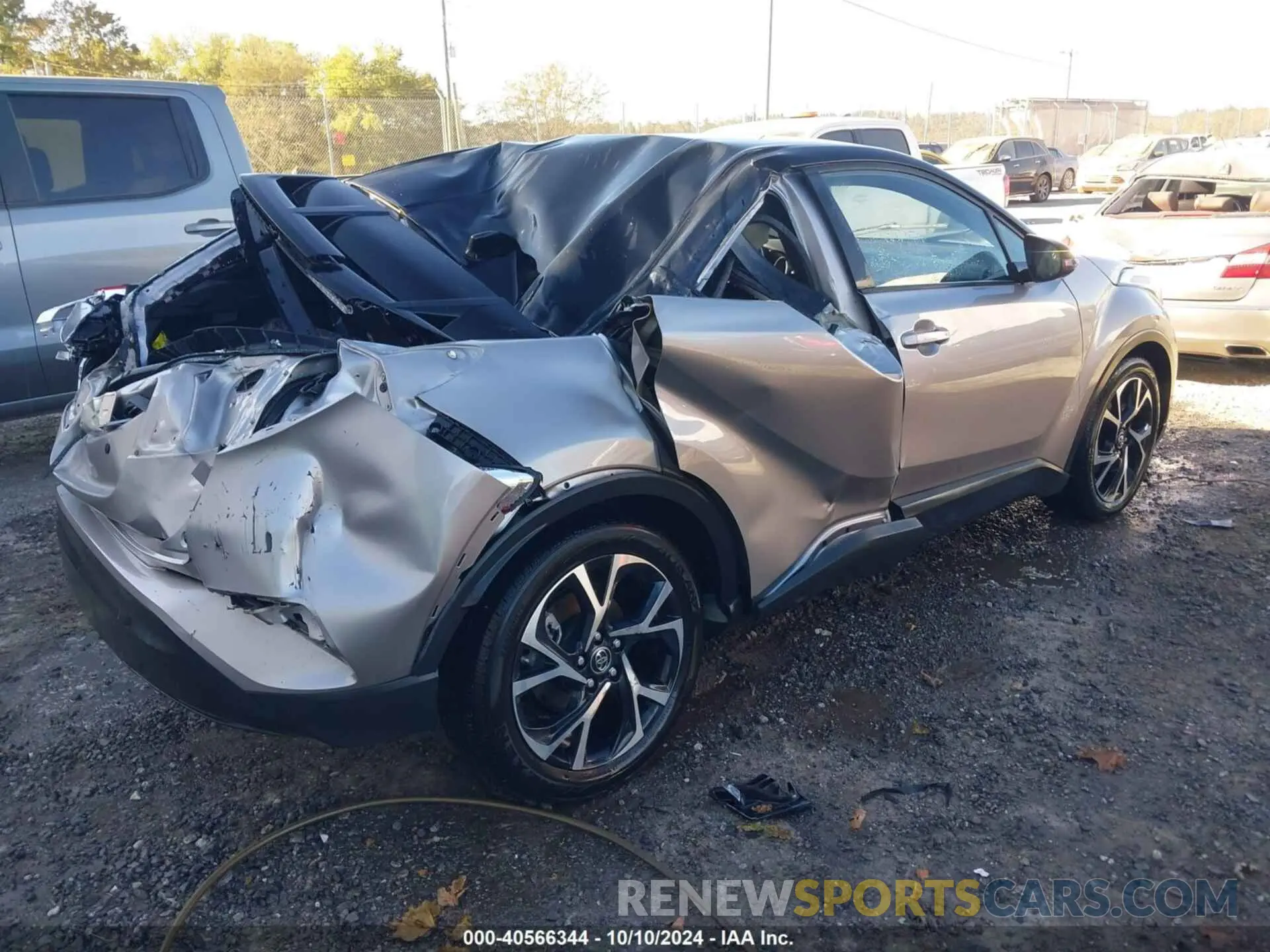 4 Photograph of a damaged car NMTKHMBX0KR093085 TOYOTA C-HR 2019