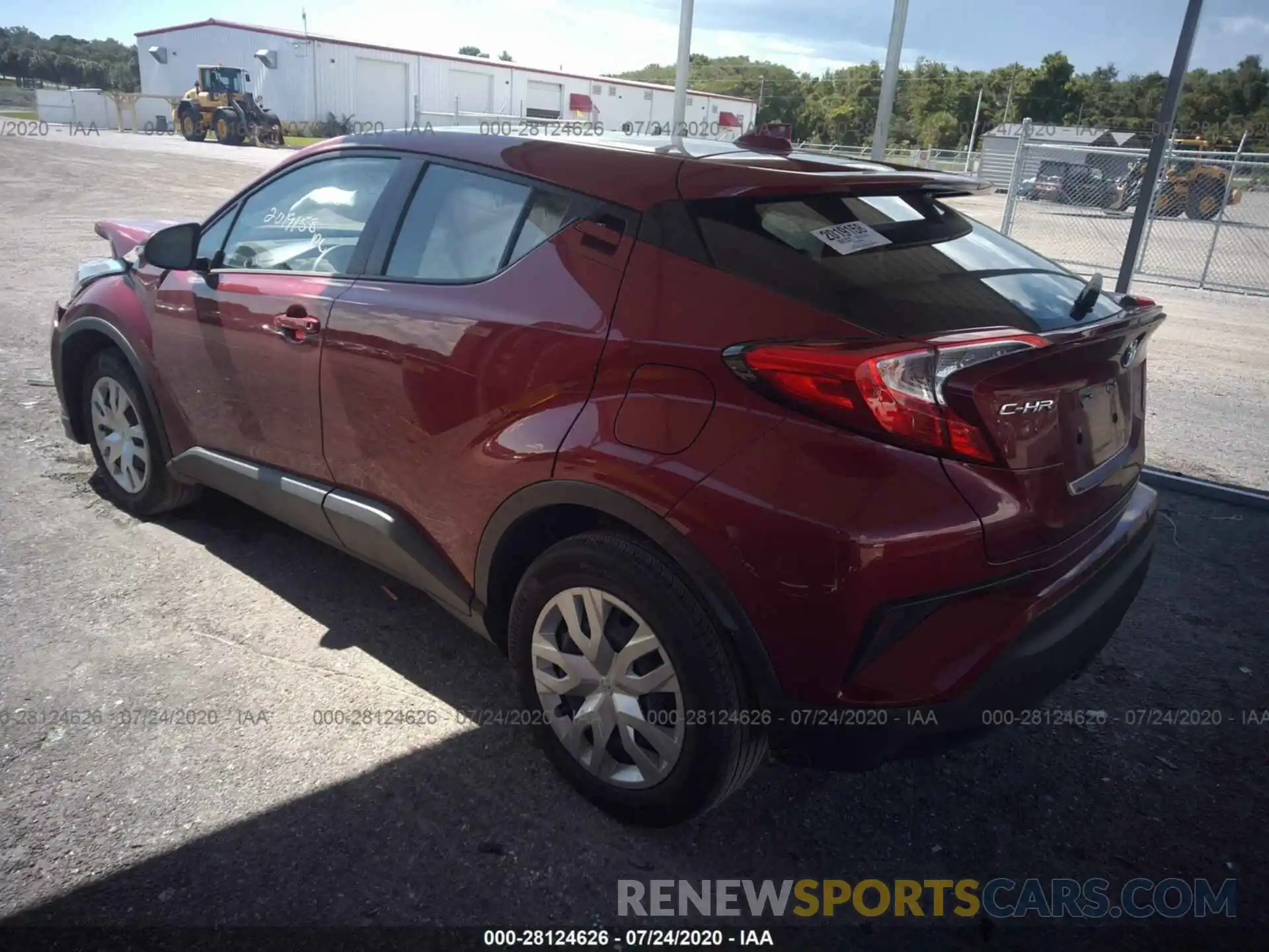 3 Photograph of a damaged car NMTKHMBX0KR093698 TOYOTA C-HR 2019