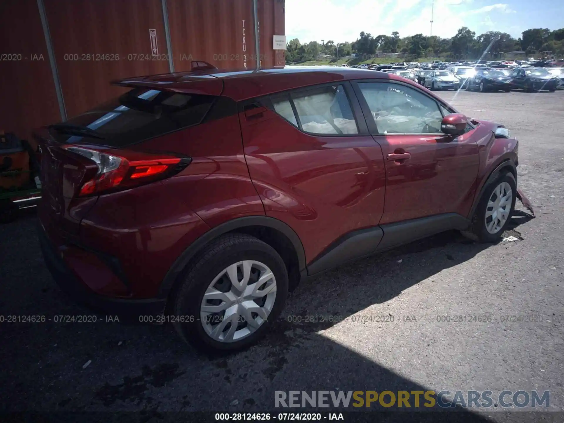 4 Photograph of a damaged car NMTKHMBX0KR093698 TOYOTA C-HR 2019