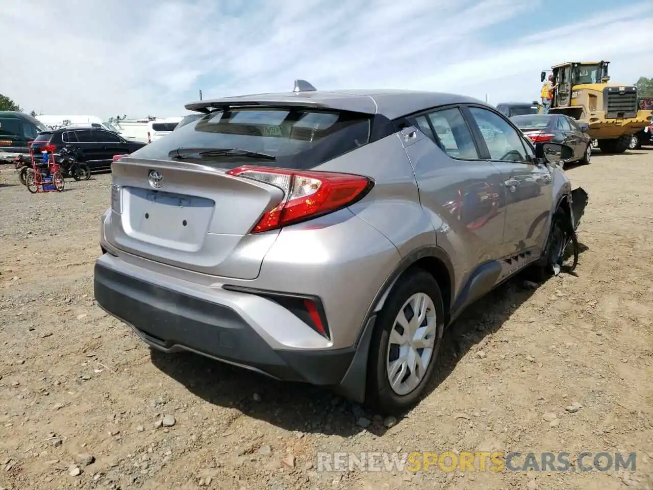 4 Photograph of a damaged car NMTKHMBX0KR098724 TOYOTA C-HR 2019