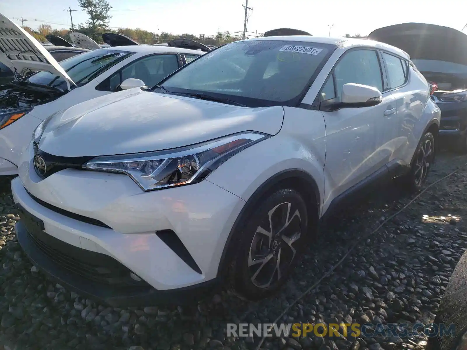 2 Photograph of a damaged car NMTKHMBX0KR099064 TOYOTA C-HR 2019