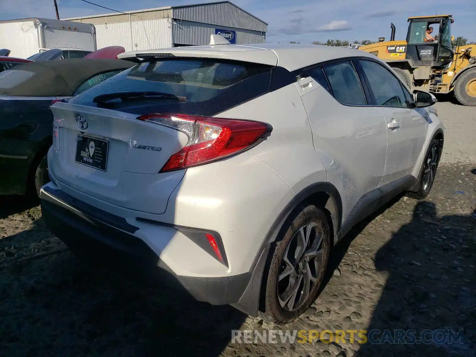 4 Photograph of a damaged car NMTKHMBX0KR099064 TOYOTA C-HR 2019