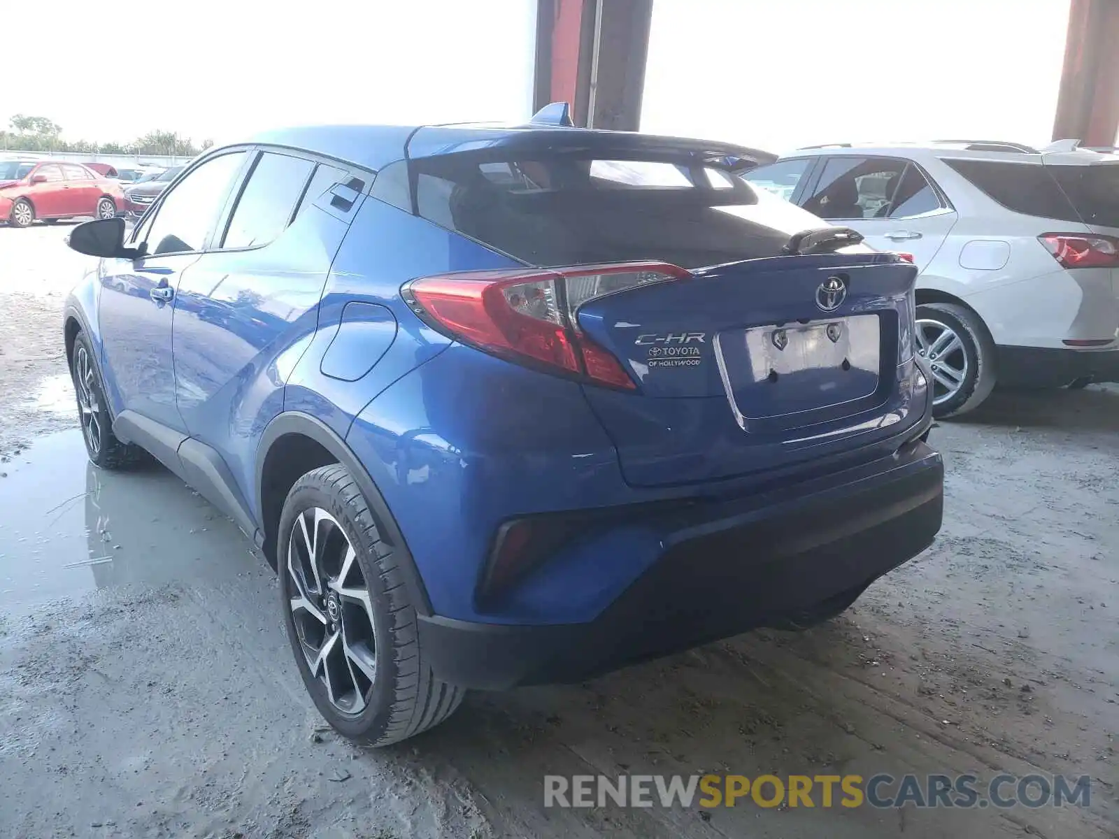 3 Photograph of a damaged car NMTKHMBX0KR099467 TOYOTA C-HR 2019