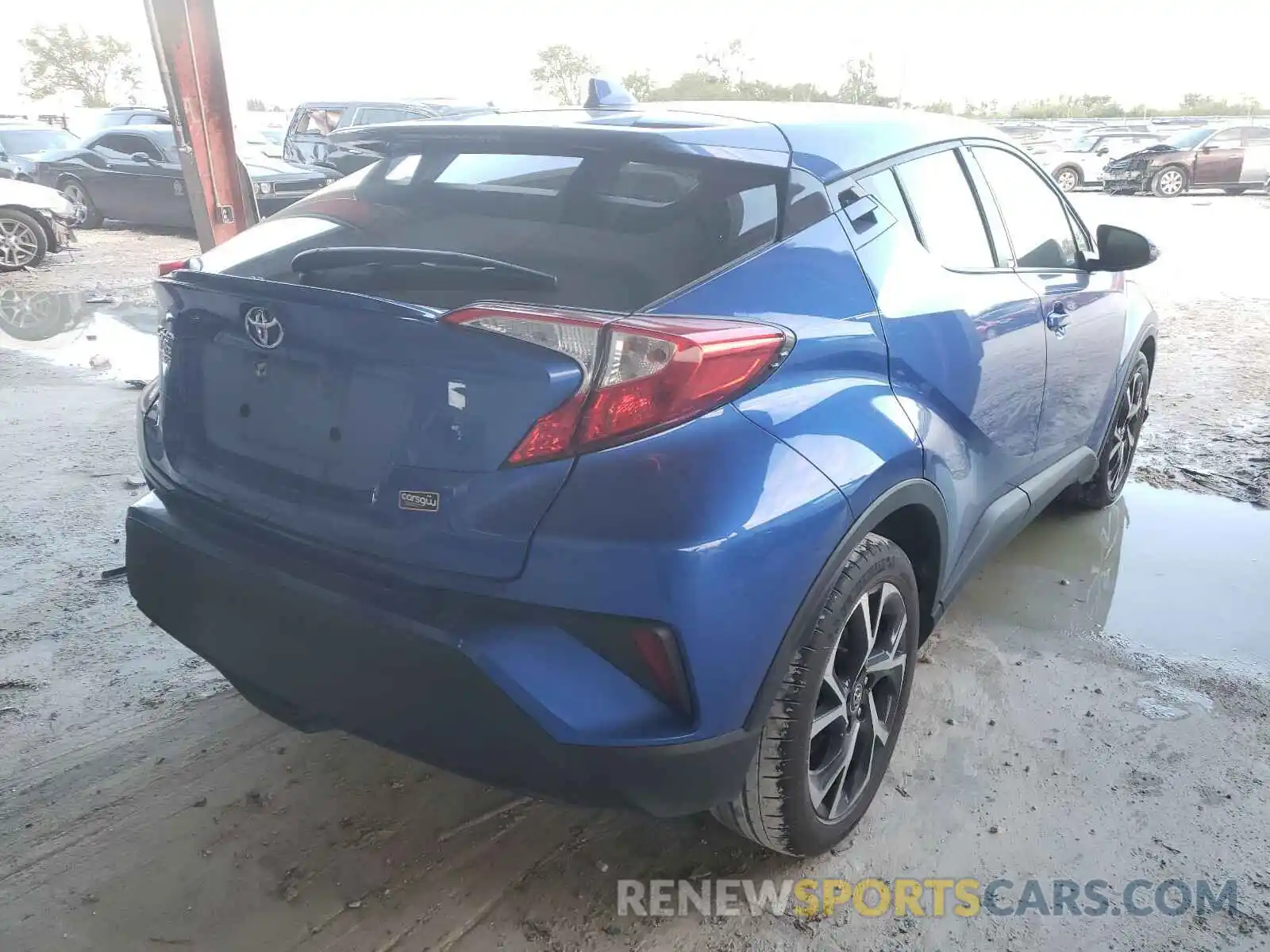 4 Photograph of a damaged car NMTKHMBX0KR099467 TOYOTA C-HR 2019