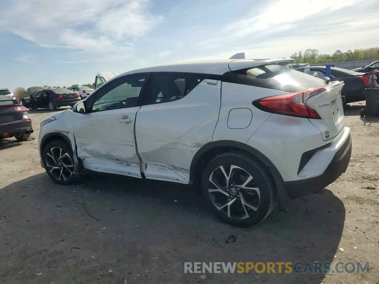 2 Photograph of a damaged car NMTKHMBX0KR100407 TOYOTA C-HR 2019