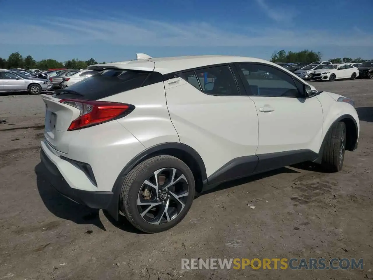 3 Photograph of a damaged car NMTKHMBX0KR100407 TOYOTA C-HR 2019