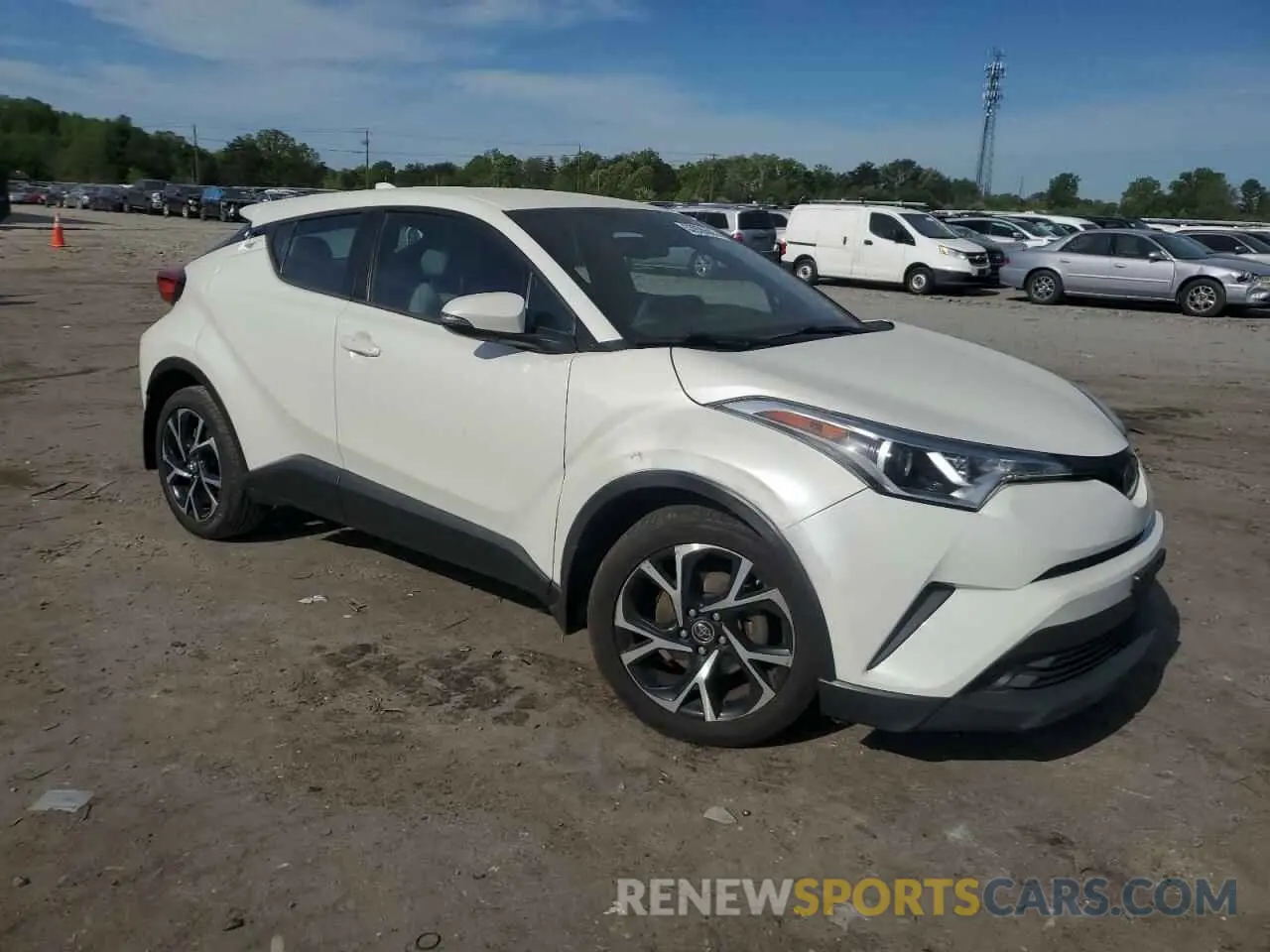 4 Photograph of a damaged car NMTKHMBX0KR100407 TOYOTA C-HR 2019