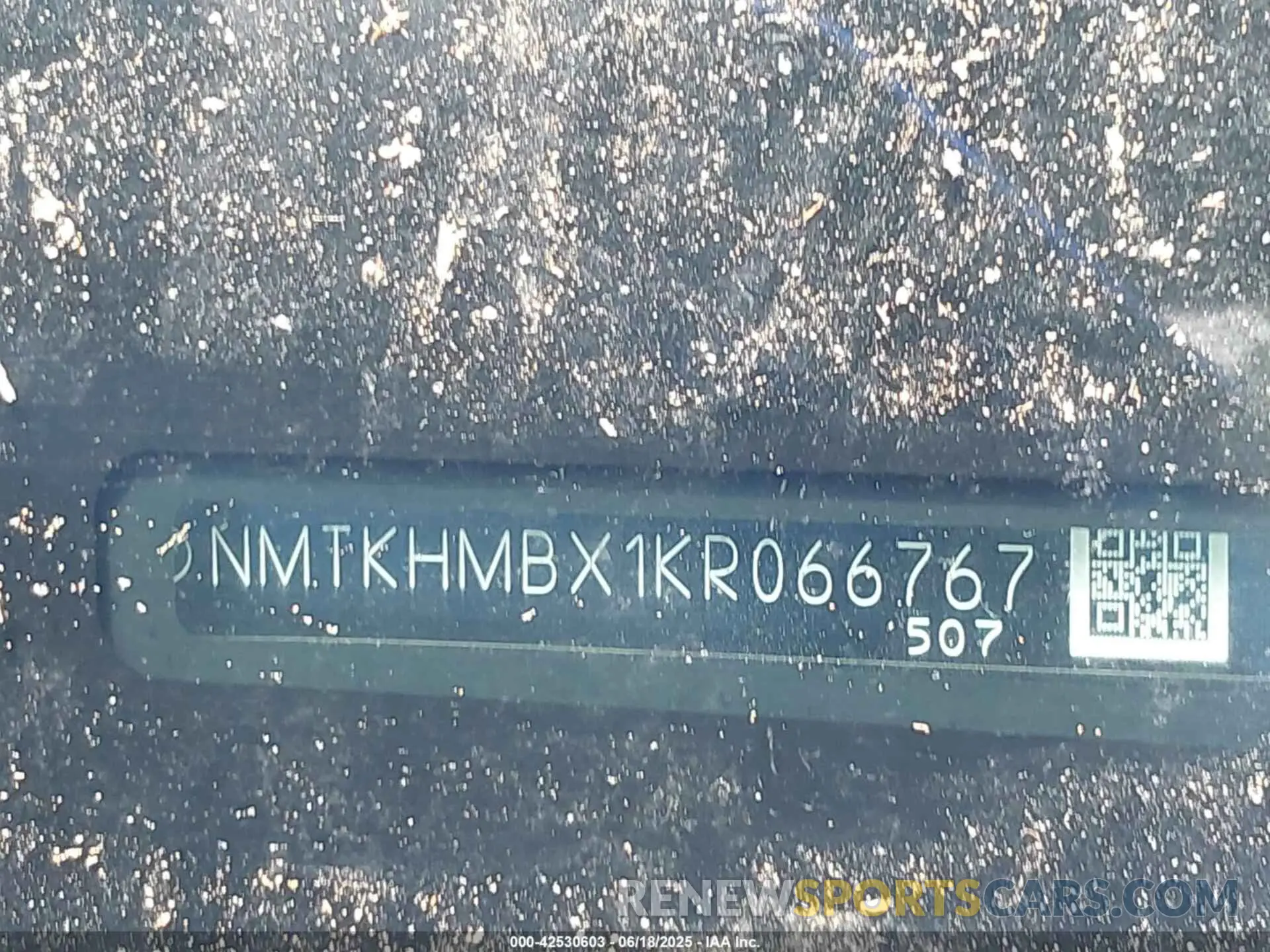 9 Photograph of a damaged car NMTKHMBX1KR066767 TOYOTA C-HR 2019