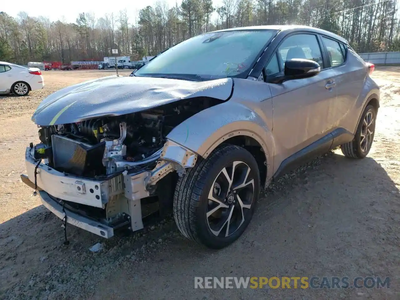 2 Photograph of a damaged car NMTKHMBX1KR067756 TOYOTA C-HR 2019