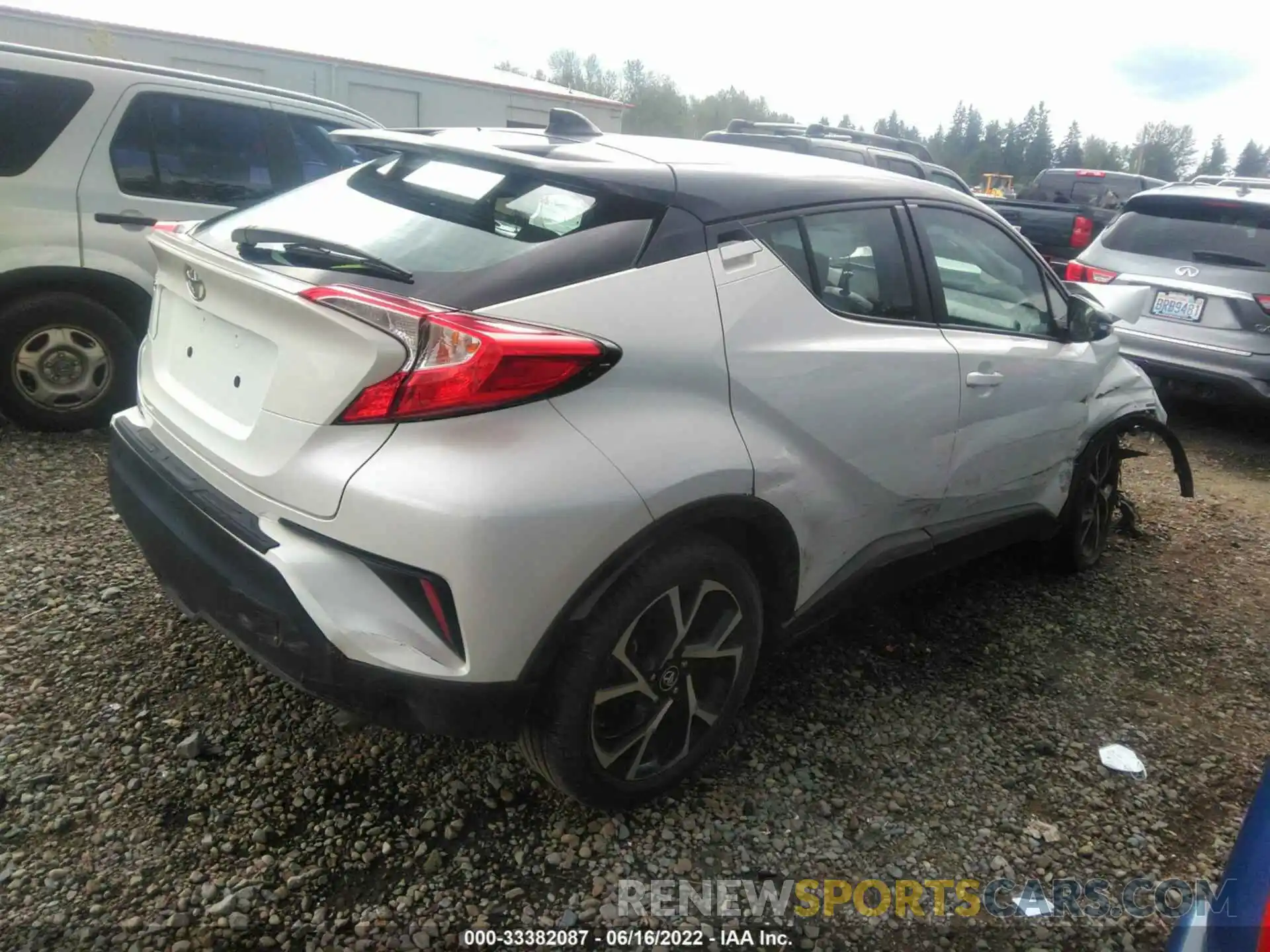 4 Photograph of a damaged car NMTKHMBX1KR077509 TOYOTA C-HR 2019