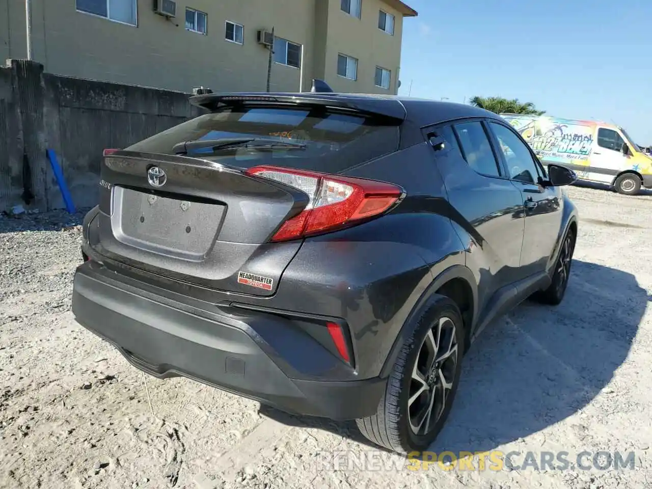 4 Photograph of a damaged car NMTKHMBX1KR077672 TOYOTA C-HR 2019