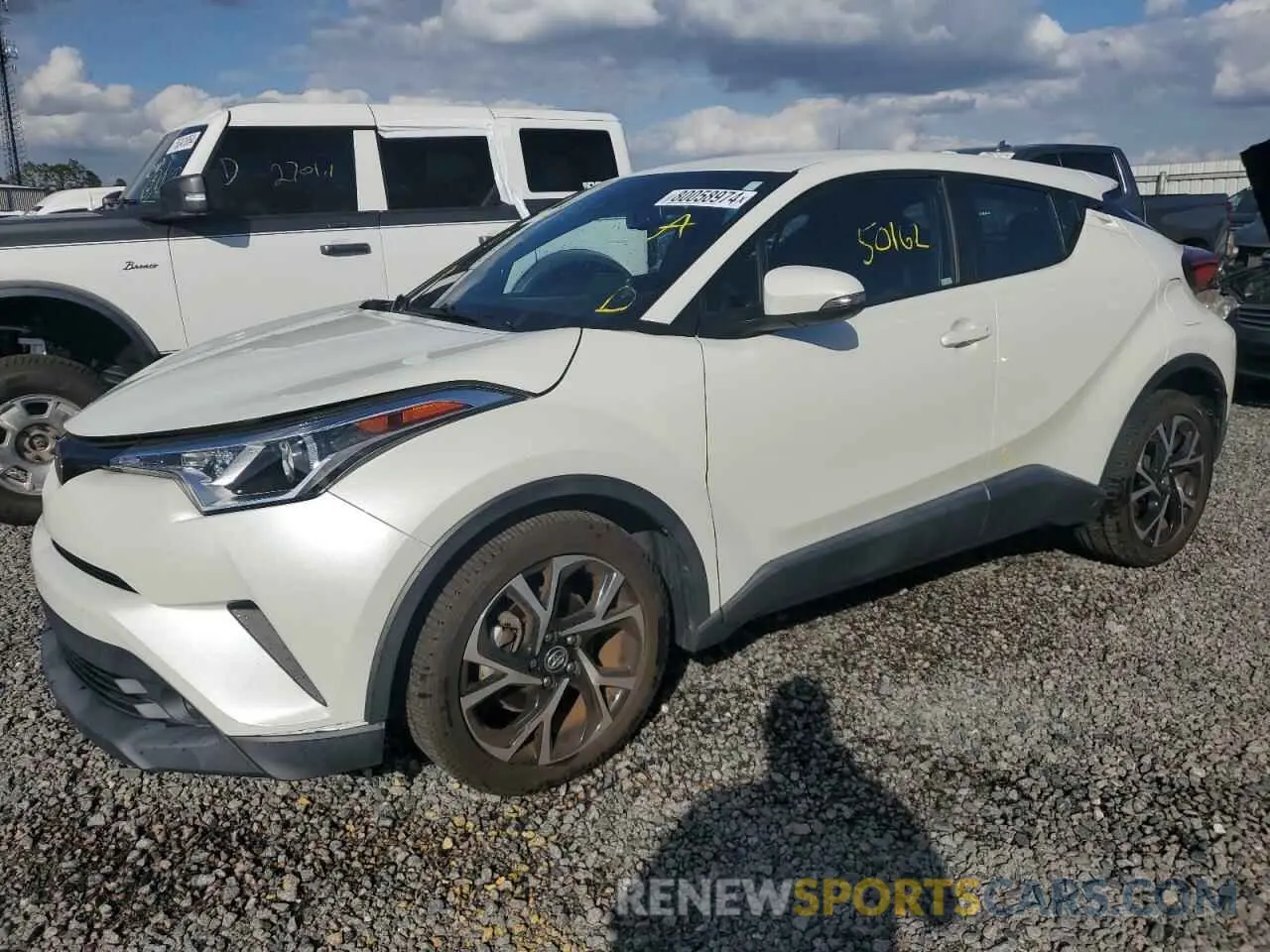 1 Photograph of a damaged car NMTKHMBX1KR078773 TOYOTA C-HR 2019