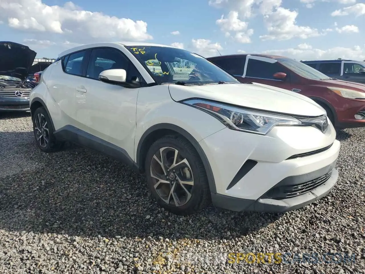 4 Photograph of a damaged car NMTKHMBX1KR078773 TOYOTA C-HR 2019