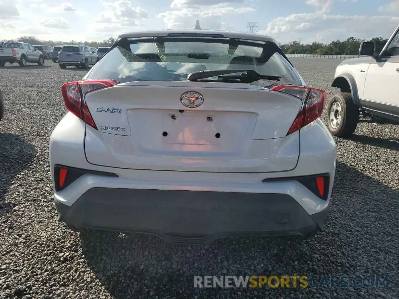 6 Photograph of a damaged car NMTKHMBX1KR078773 TOYOTA C-HR 2019
