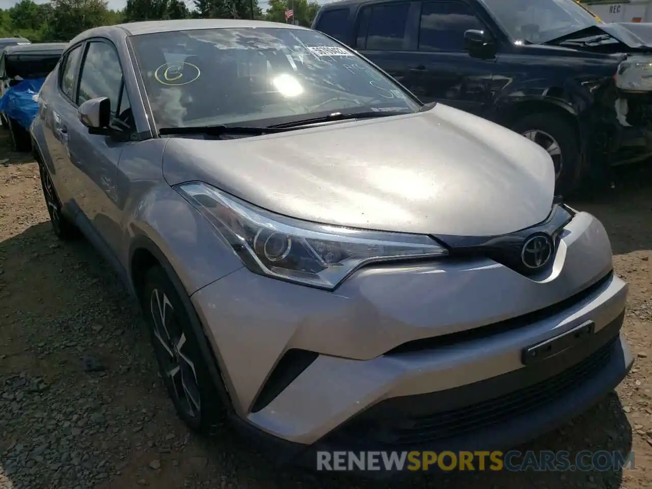 1 Photograph of a damaged car NMTKHMBX1KR079843 TOYOTA C-HR 2019