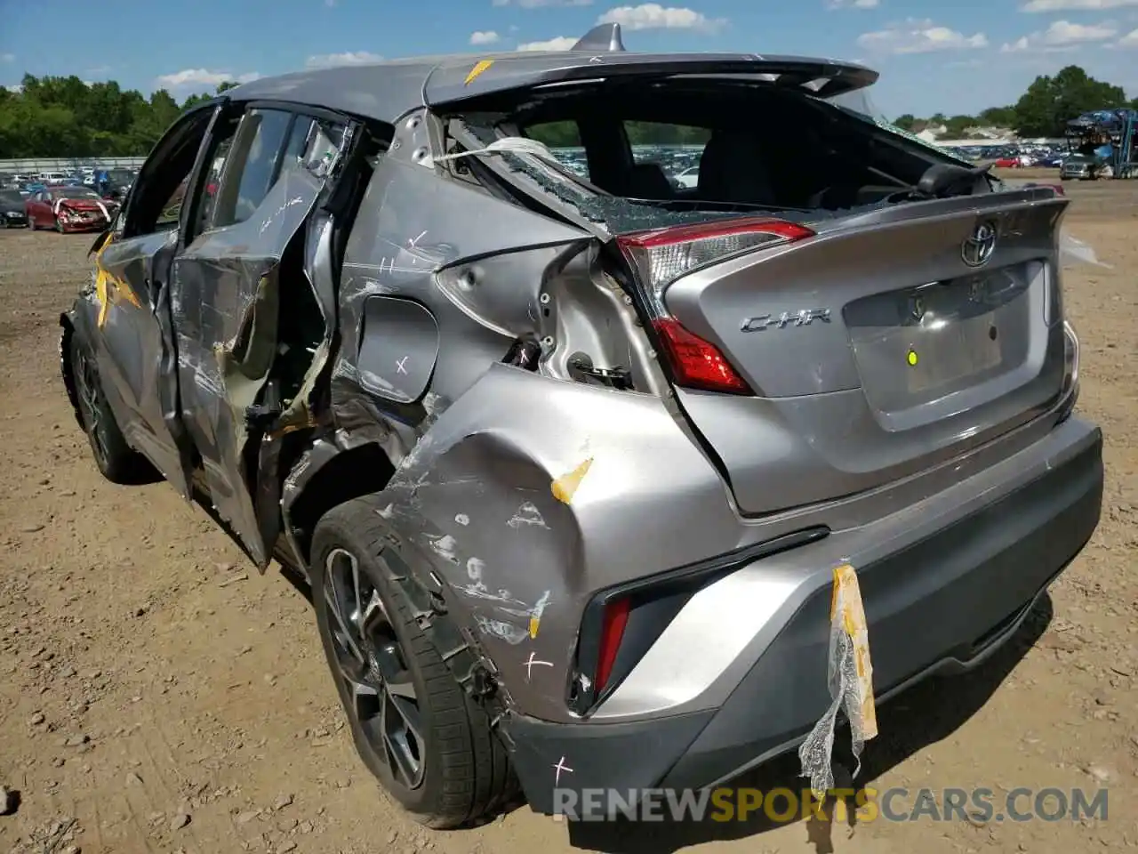 9 Photograph of a damaged car NMTKHMBX1KR079843 TOYOTA C-HR 2019