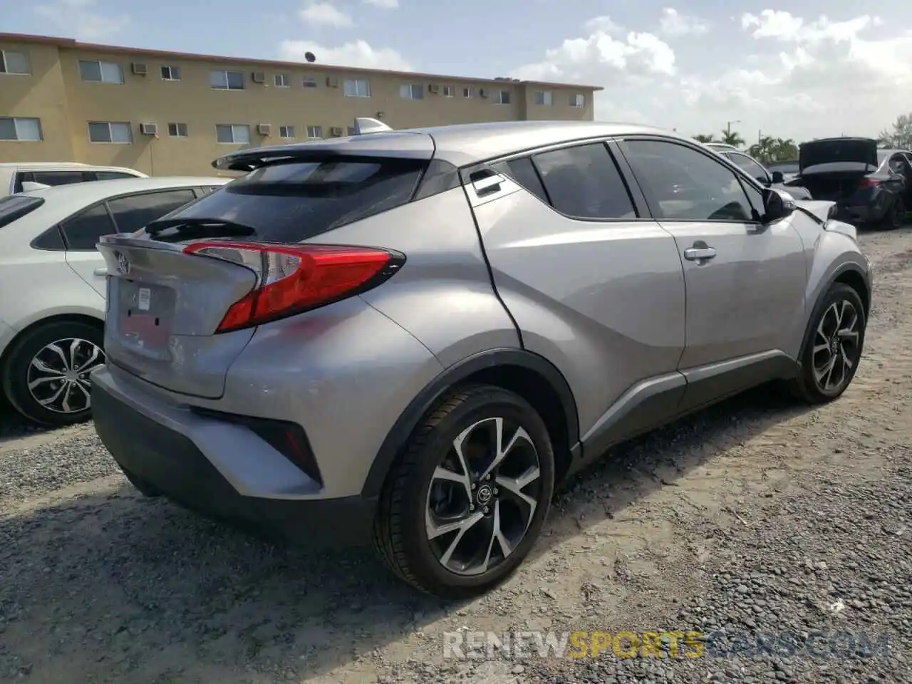 4 Photograph of a damaged car NMTKHMBX1KR080183 TOYOTA C-HR 2019