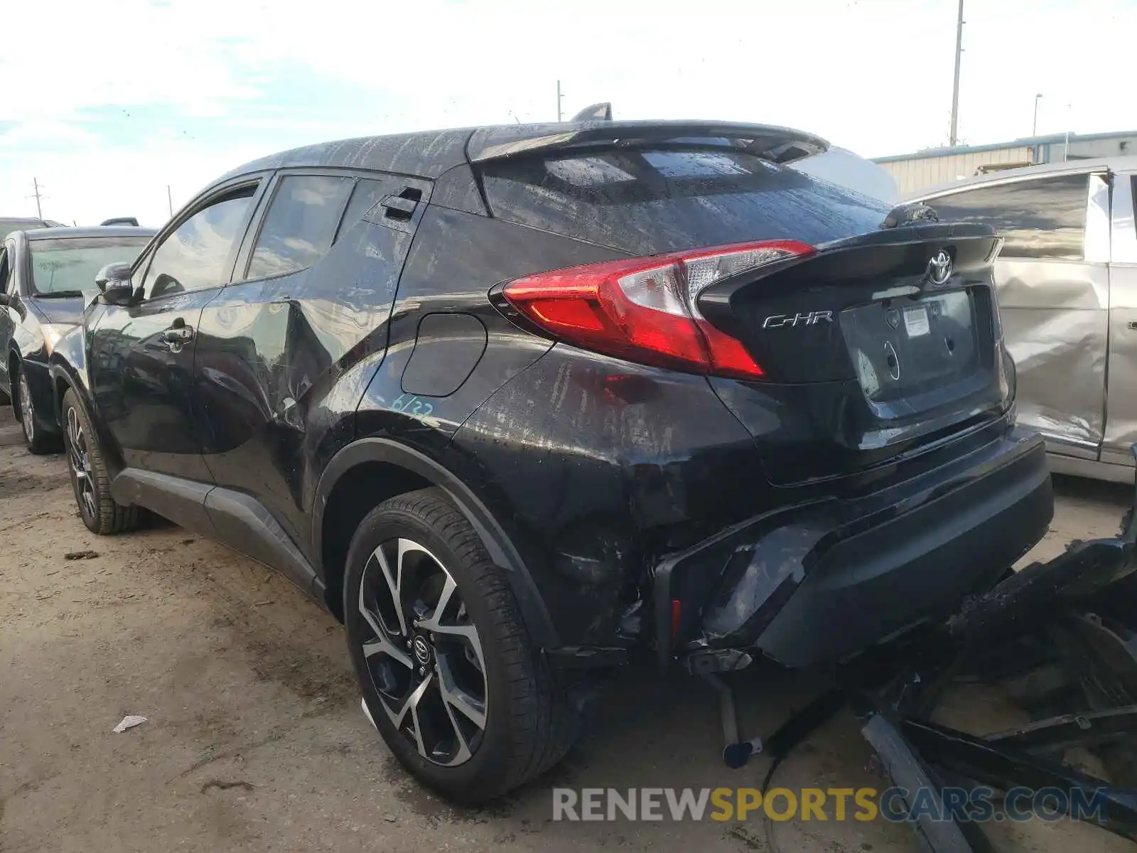 3 Photograph of a damaged car NMTKHMBX1KR081480 TOYOTA C-HR 2019