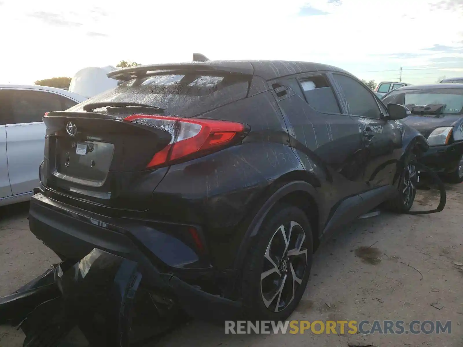 4 Photograph of a damaged car NMTKHMBX1KR081480 TOYOTA C-HR 2019