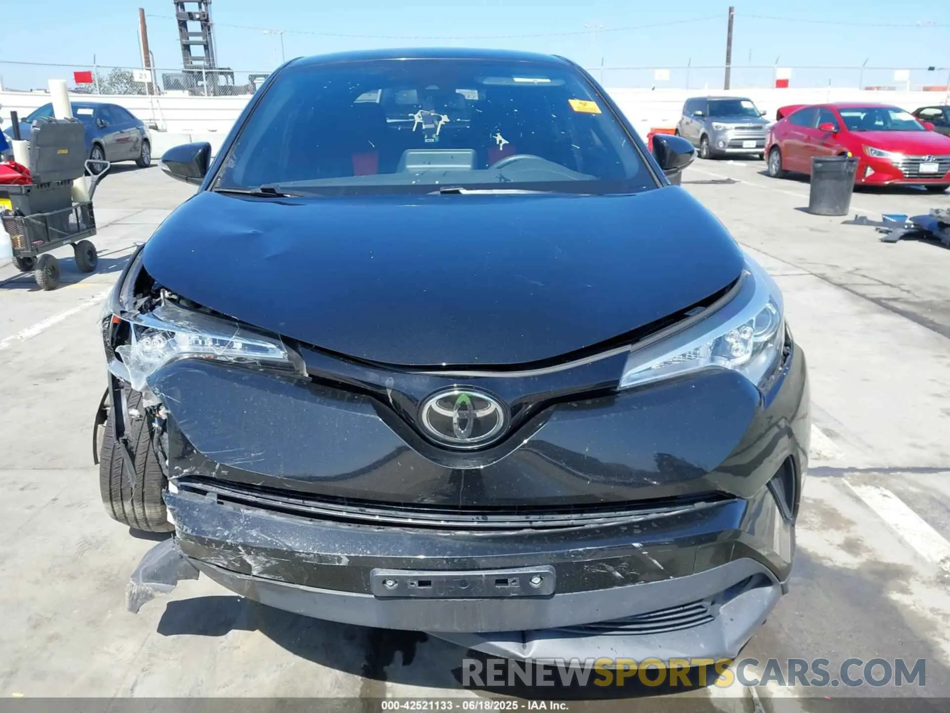 12 Photograph of a damaged car NMTKHMBX1KR084802 TOYOTA C-HR 2019