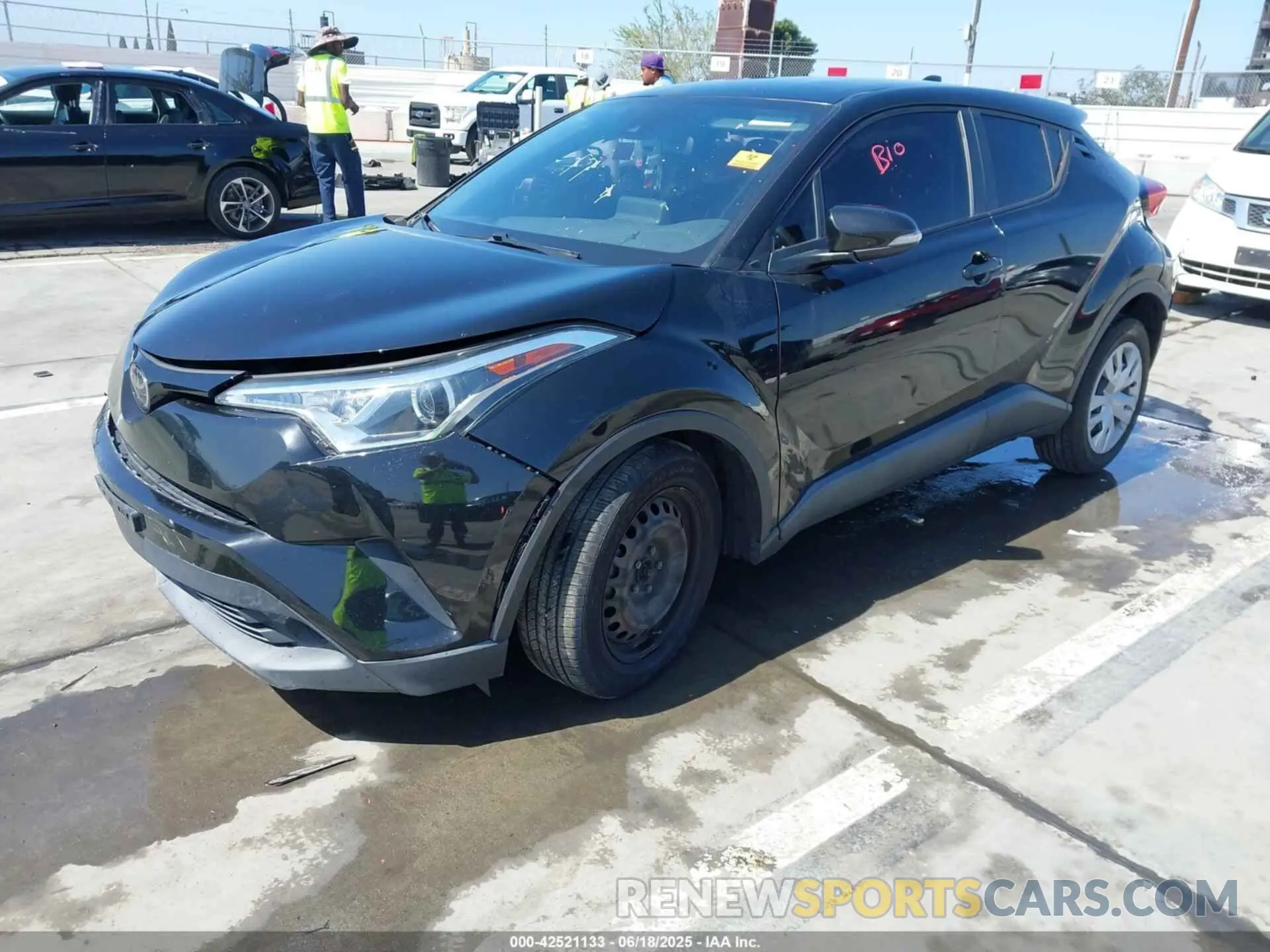 2 Photograph of a damaged car NMTKHMBX1KR084802 TOYOTA C-HR 2019
