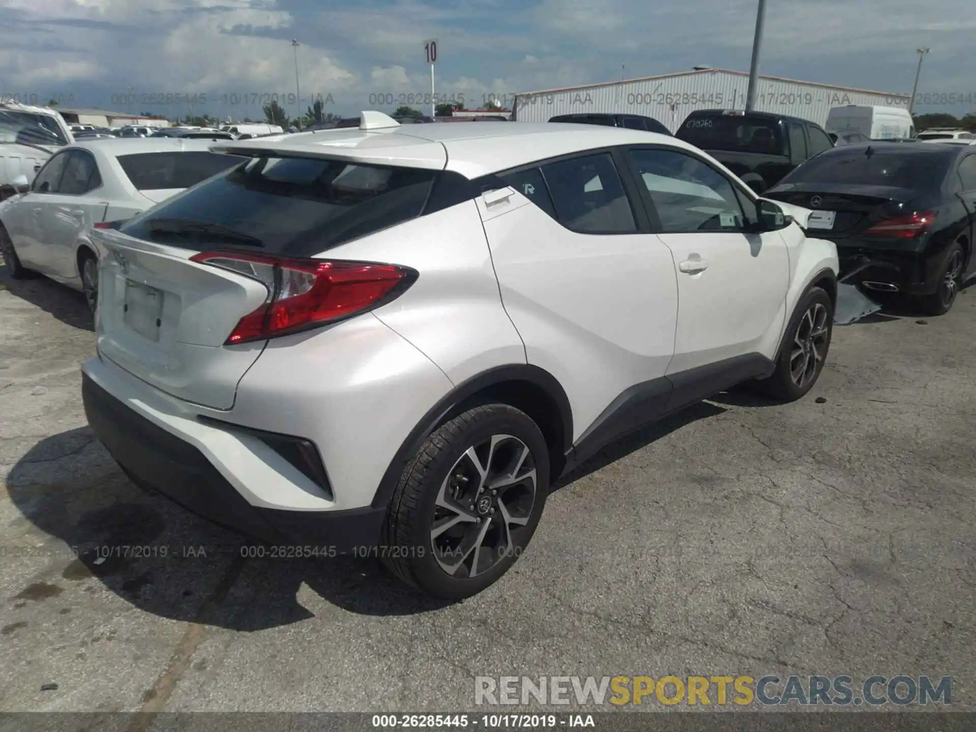 4 Photograph of a damaged car NMTKHMBX1KR086047 TOYOTA C-HR 2019