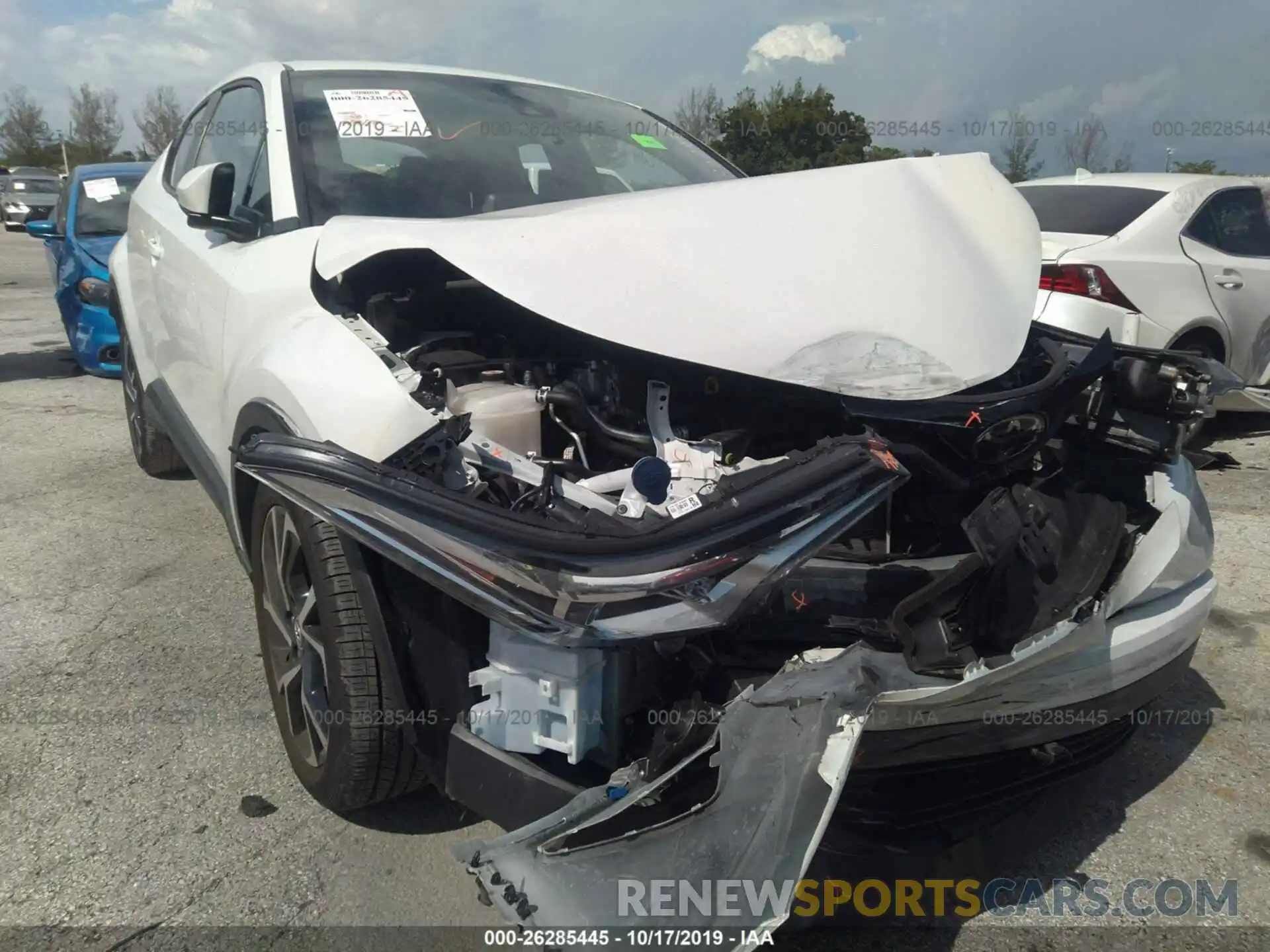 6 Photograph of a damaged car NMTKHMBX1KR086047 TOYOTA C-HR 2019