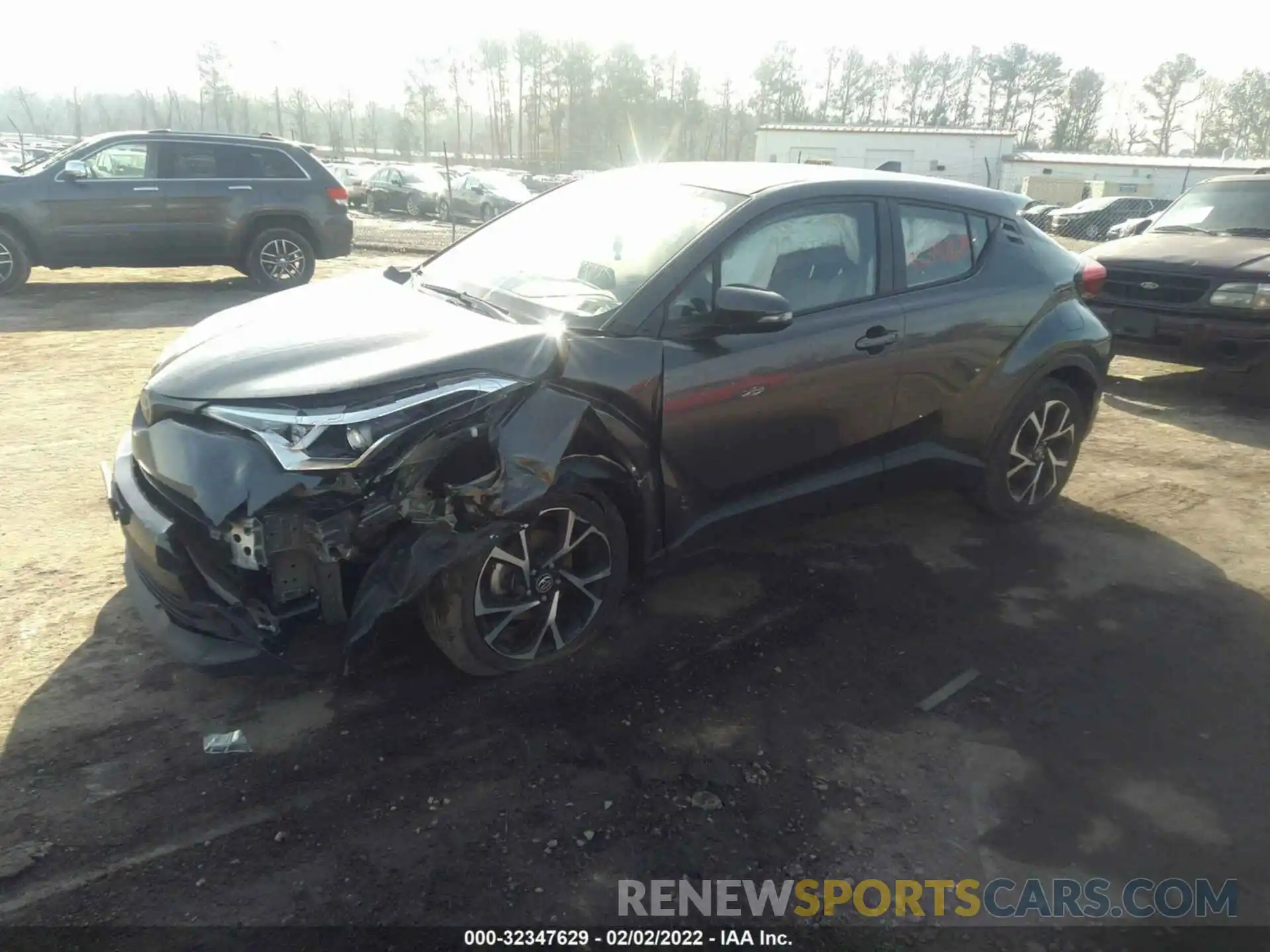 2 Photograph of a damaged car NMTKHMBX1KR086758 TOYOTA C-HR 2019