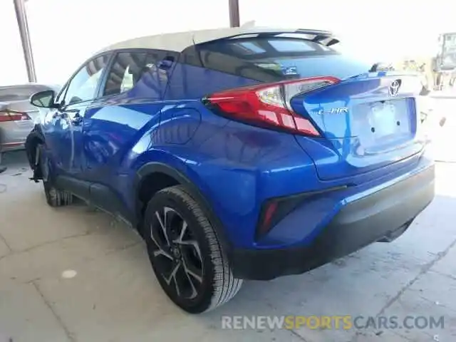 3 Photograph of a damaged car NMTKHMBX1KR086937 TOYOTA C-HR 2019