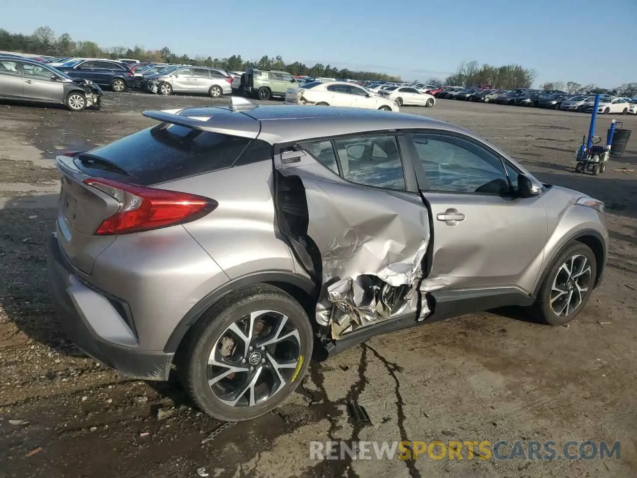 3 Photograph of a damaged car NMTKHMBX1KR087246 TOYOTA C-HR 2019