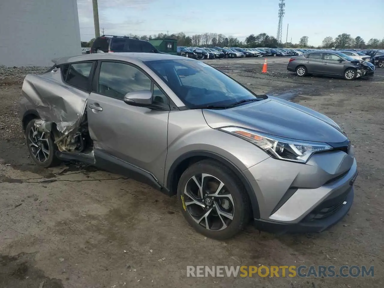 4 Photograph of a damaged car NMTKHMBX1KR087246 TOYOTA C-HR 2019