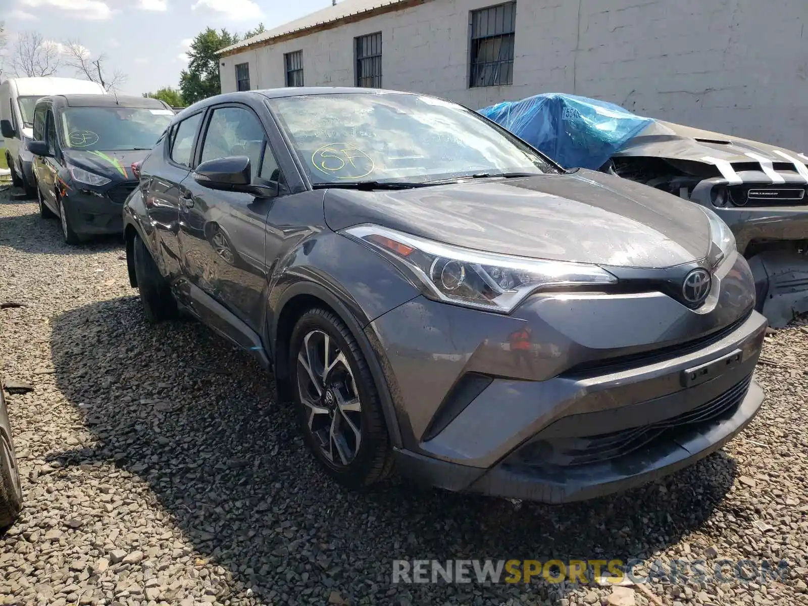 1 Photograph of a damaged car NMTKHMBX1KR090227 TOYOTA C-HR 2019