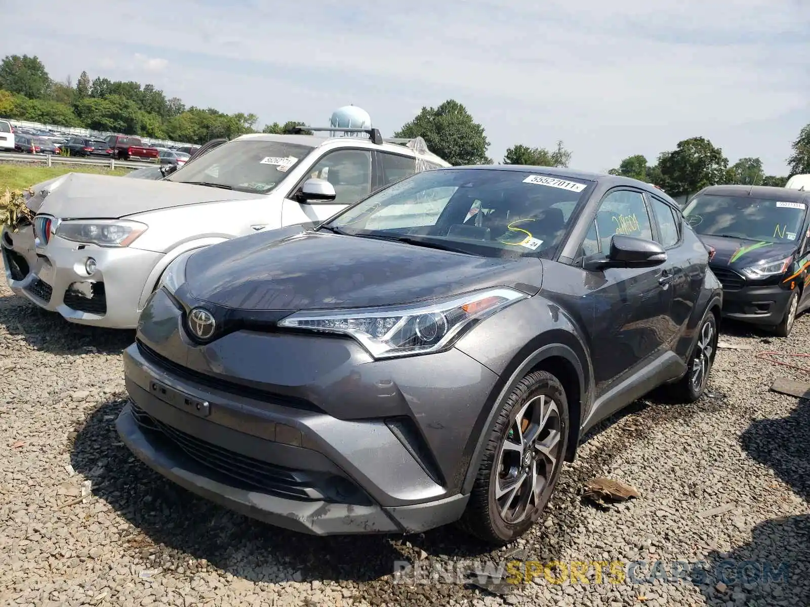 2 Photograph of a damaged car NMTKHMBX1KR090227 TOYOTA C-HR 2019