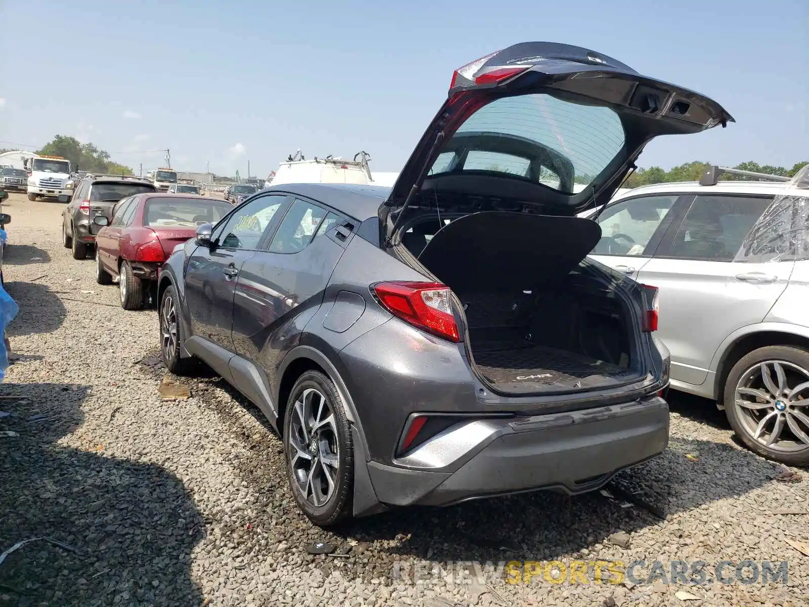 3 Photograph of a damaged car NMTKHMBX1KR090227 TOYOTA C-HR 2019