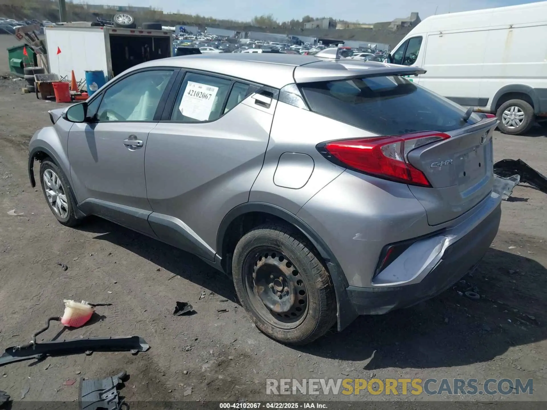 3 Photograph of a damaged car NMTKHMBX1KR090955 TOYOTA C-HR 2019