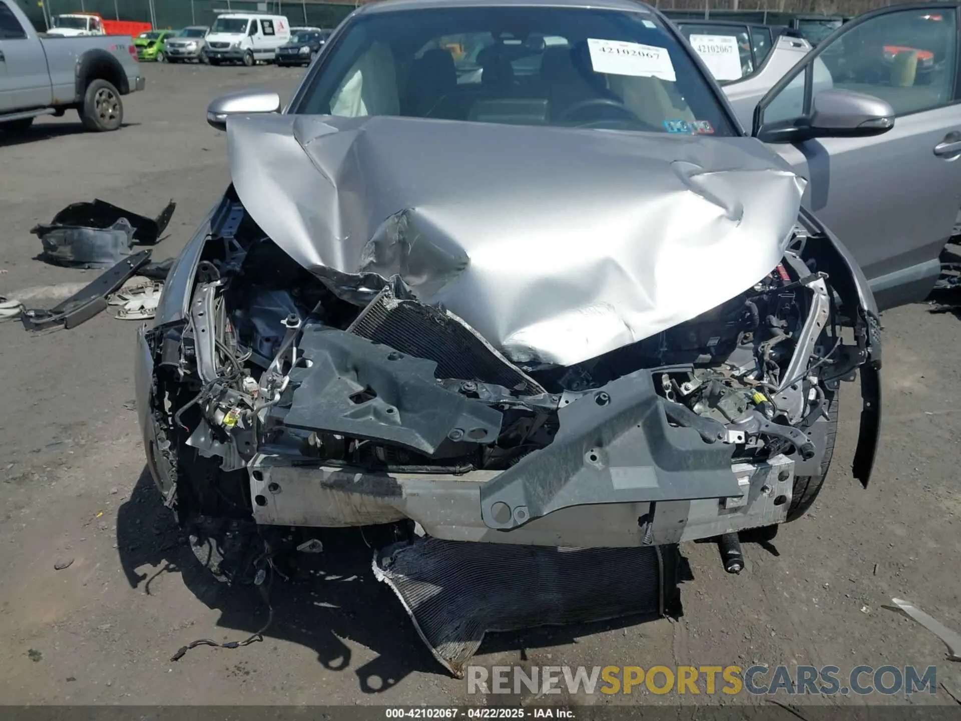6 Photograph of a damaged car NMTKHMBX1KR090955 TOYOTA C-HR 2019