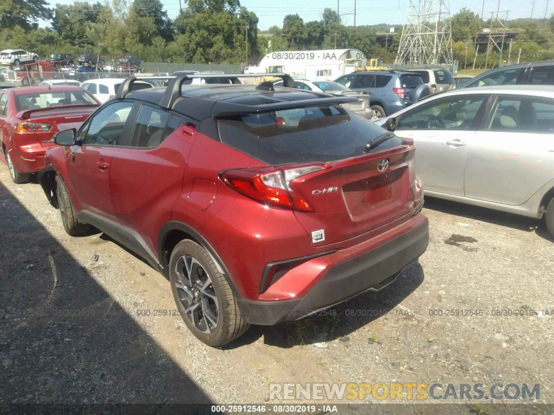 3 Photograph of a damaged car NMTKHMBX1KR093323 TOYOTA C-HR 2019