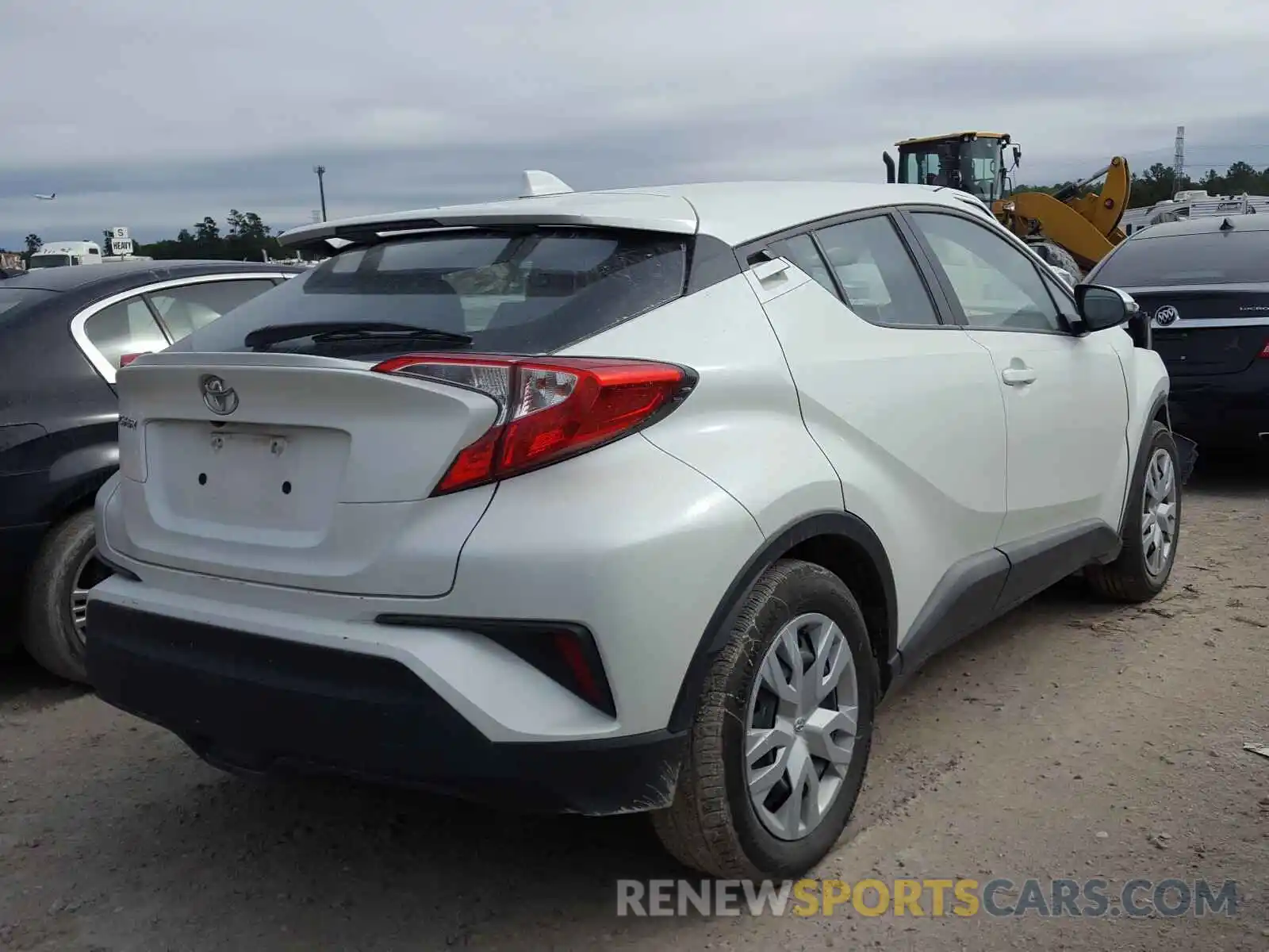 4 Photograph of a damaged car NMTKHMBX1KR095783 TOYOTA C-HR 2019