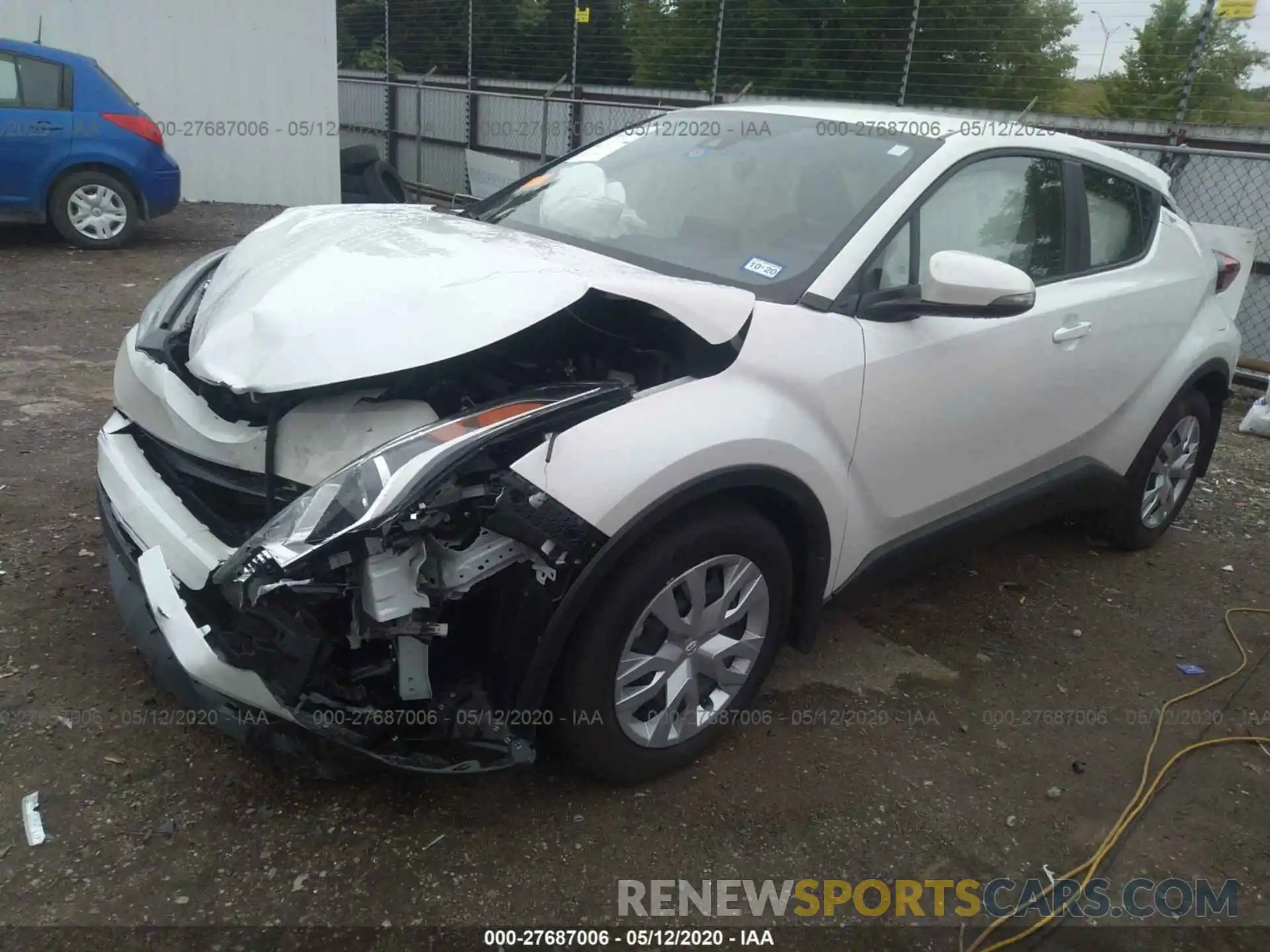 2 Photograph of a damaged car NMTKHMBX1KR097968 TOYOTA C-HR 2019