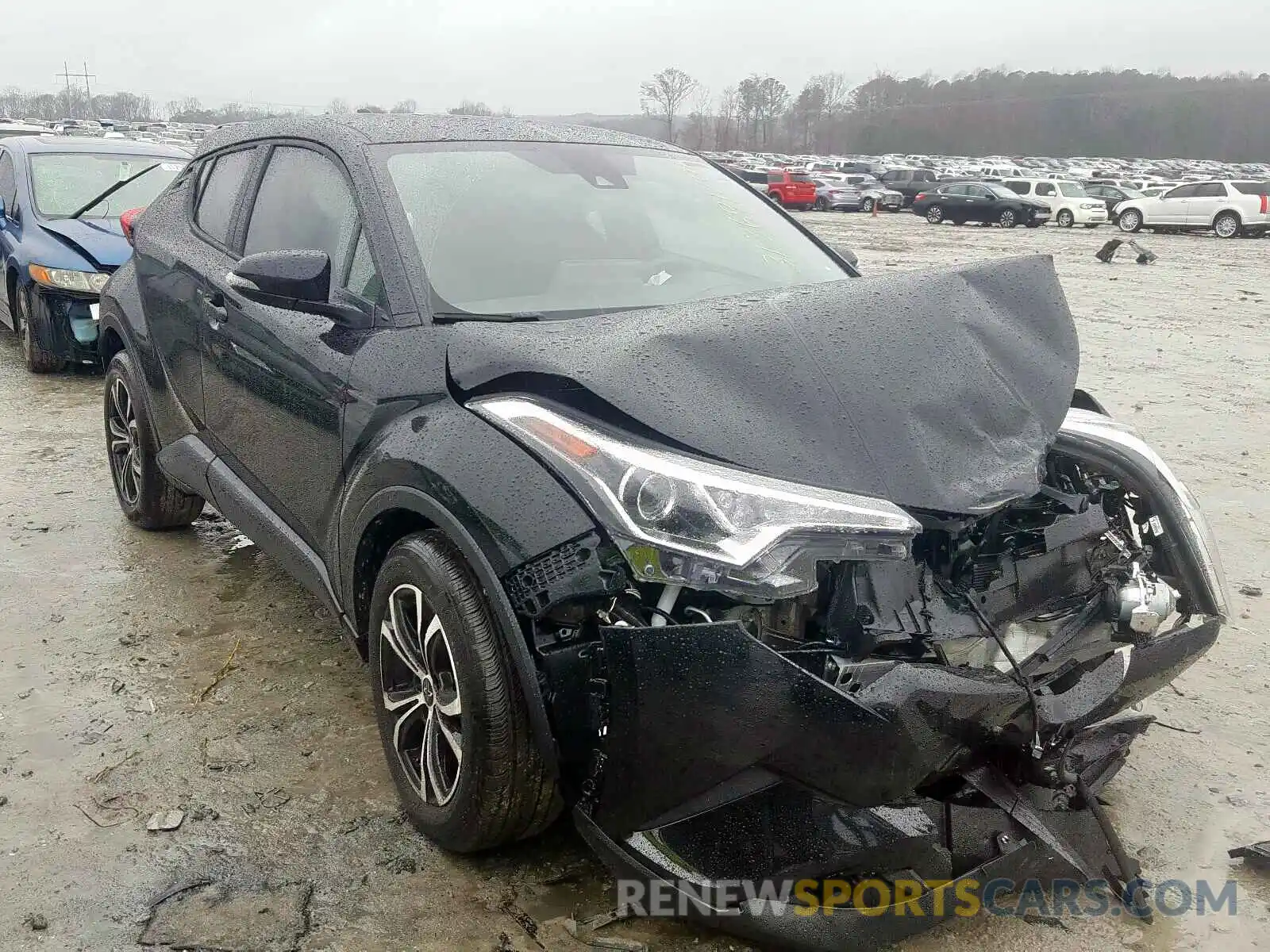 1 Photograph of a damaged car NMTKHMBX1KR099073 TOYOTA C-HR 2019